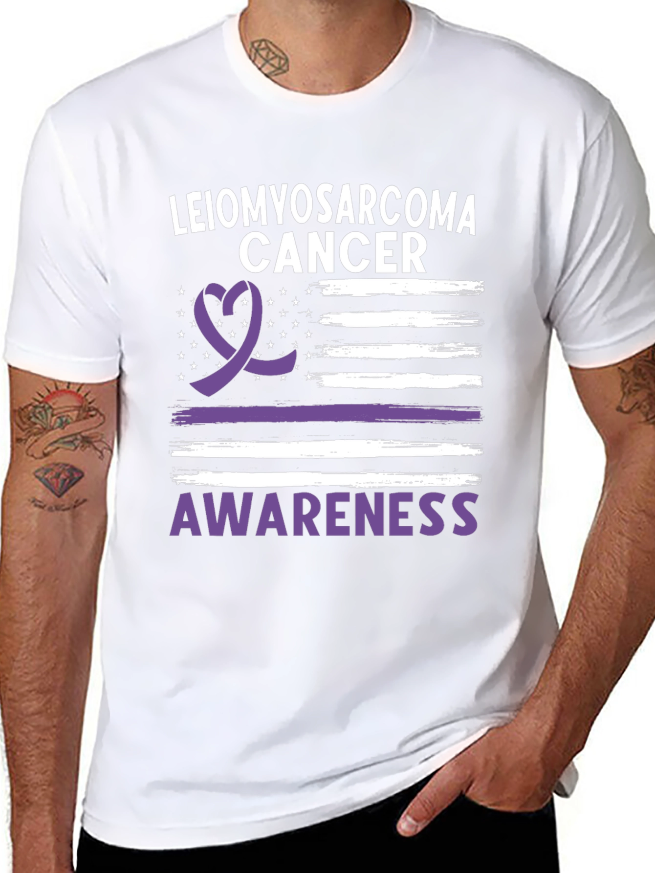 Leiomyosarcoma Cancer Awareness T-Shirt