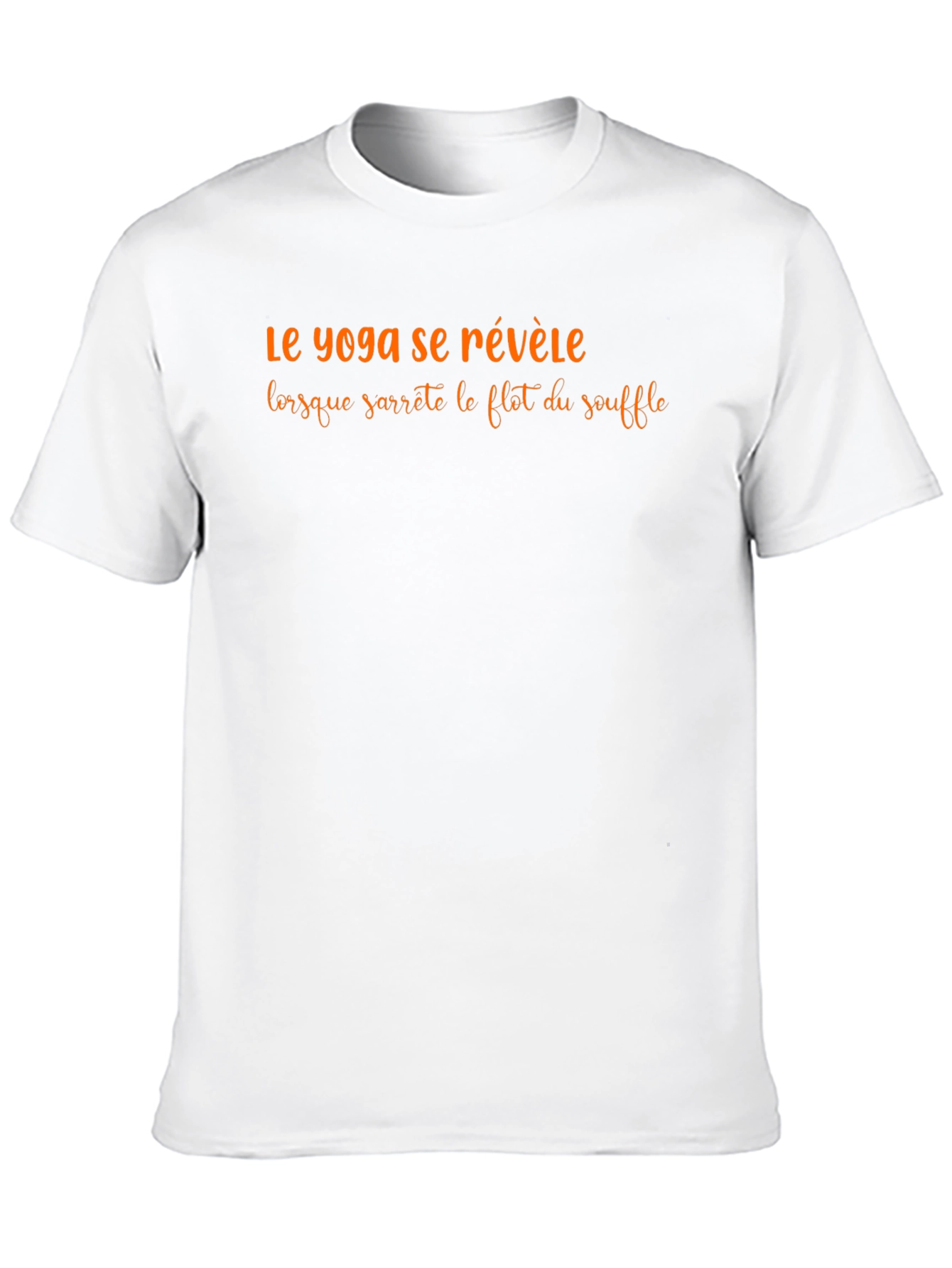 Yoga Phrase T-Shirt - Stylish & Comfortable