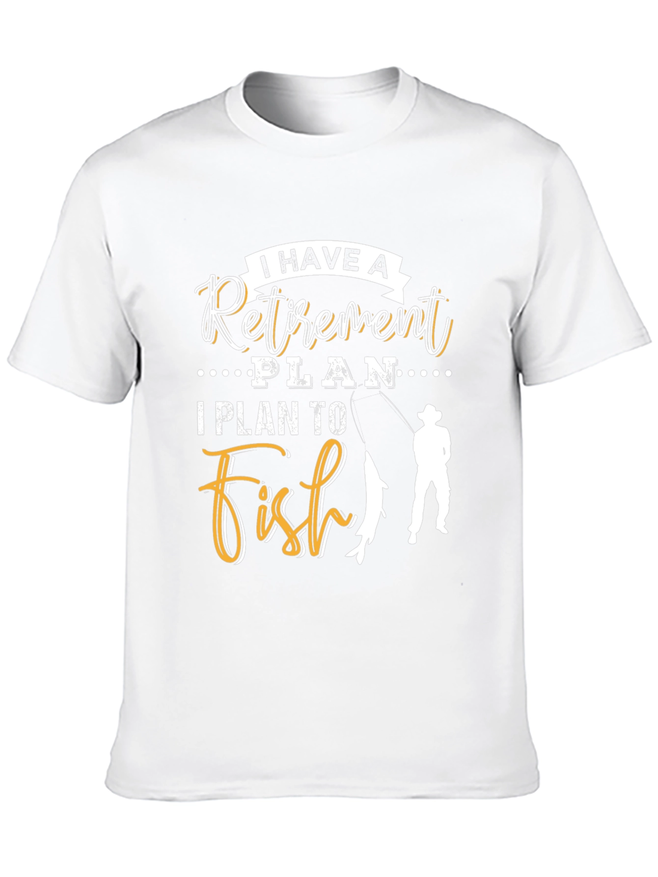 Retirement Plan Fishing T-Shirt