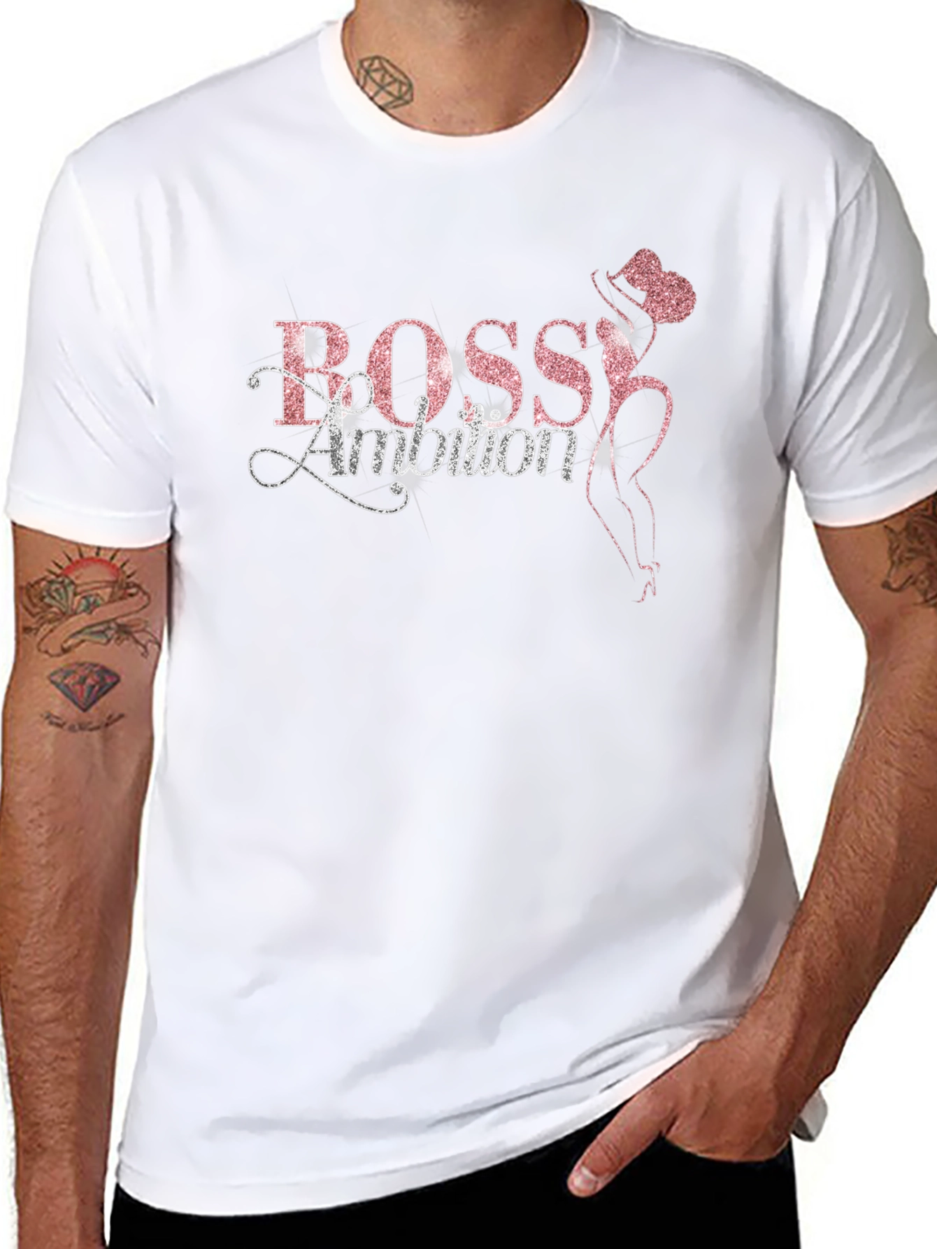 Boss Ambition Graphic T-Shirt