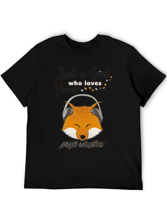 Fox Loves Music T-Shirt