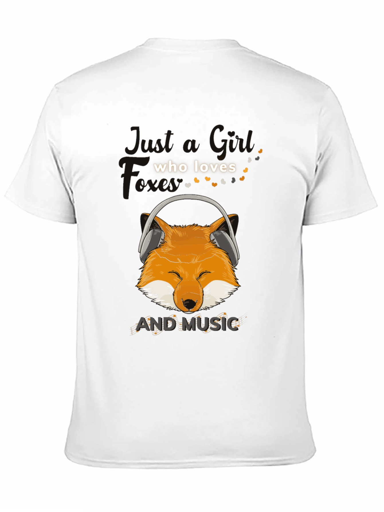 Fox Loves Music T-Shirt