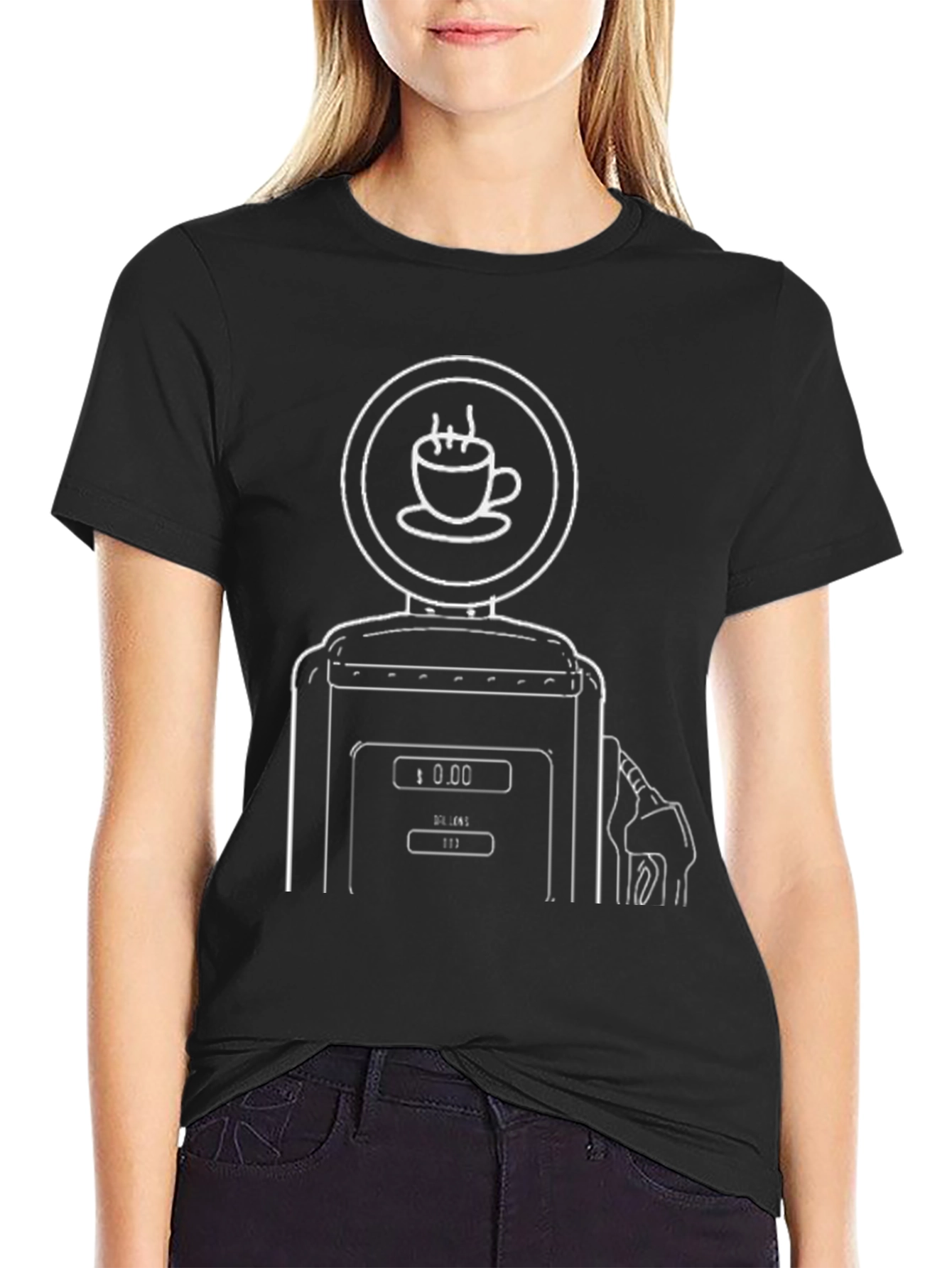 Coffee Fuel Tee - Gas Pump Coffee T-Shirt