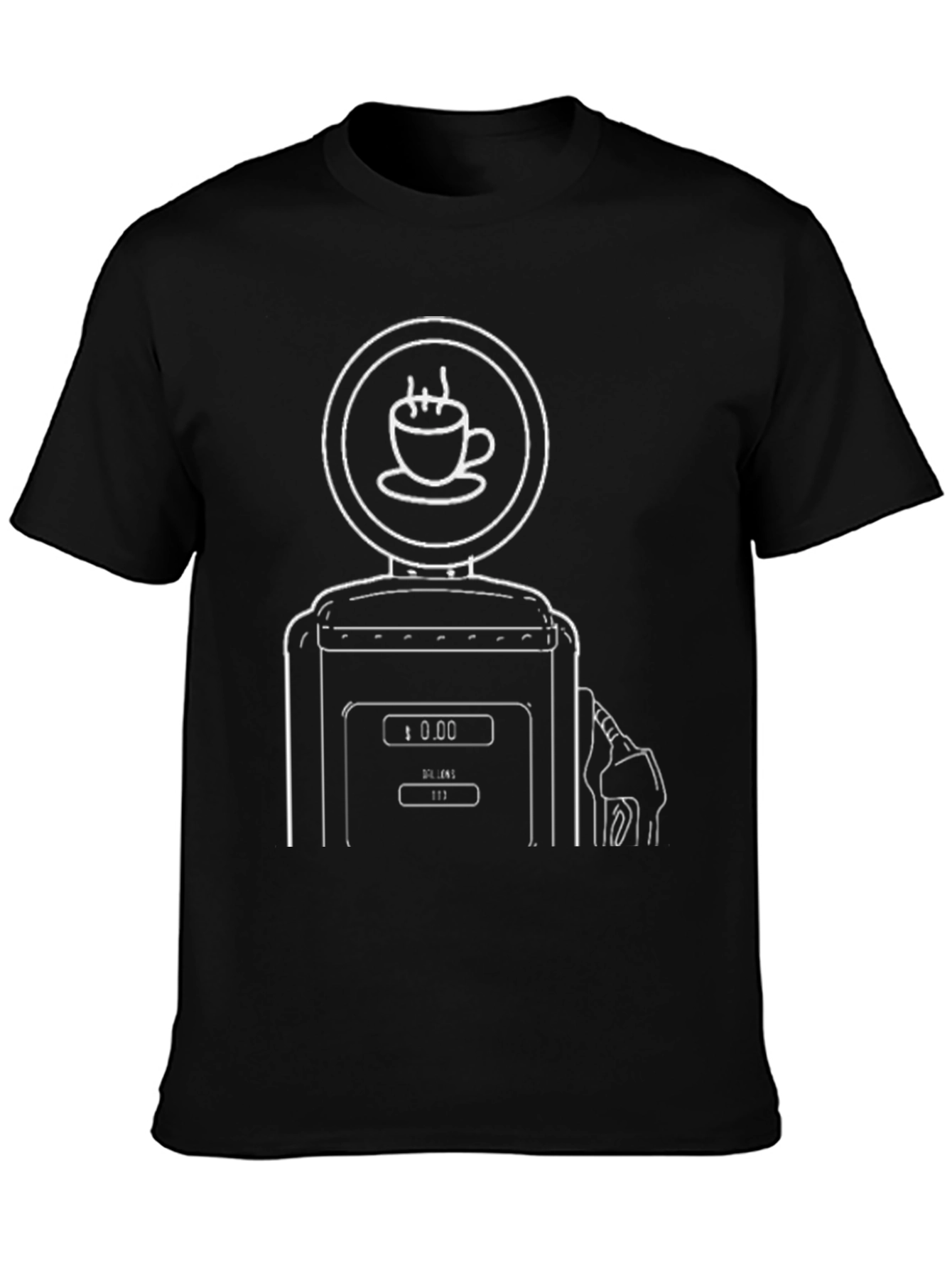 Coffee Fuel Tee - Gas Pump Coffee T-Shirt