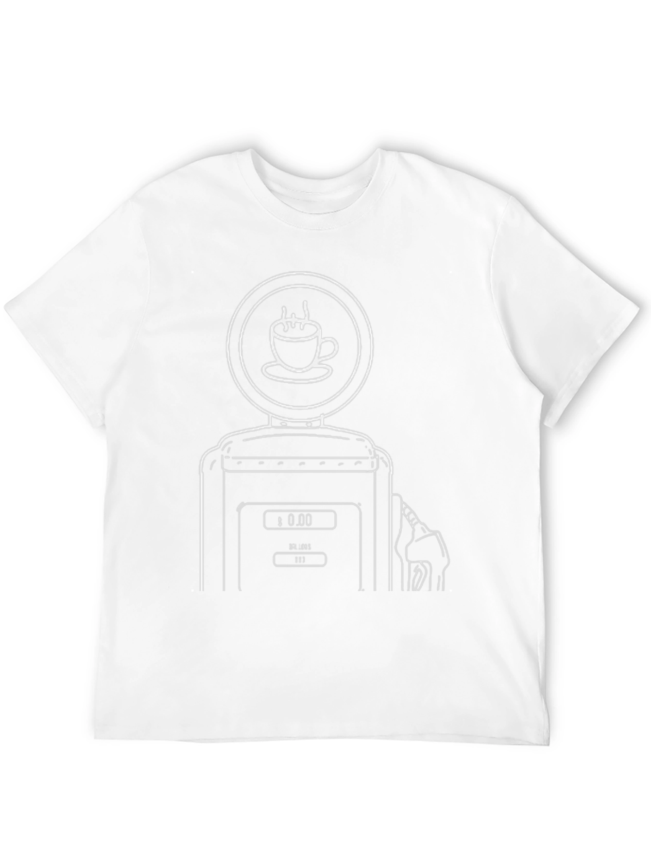 Coffee Fuel Tee - Gas Pump Coffee T-Shirt