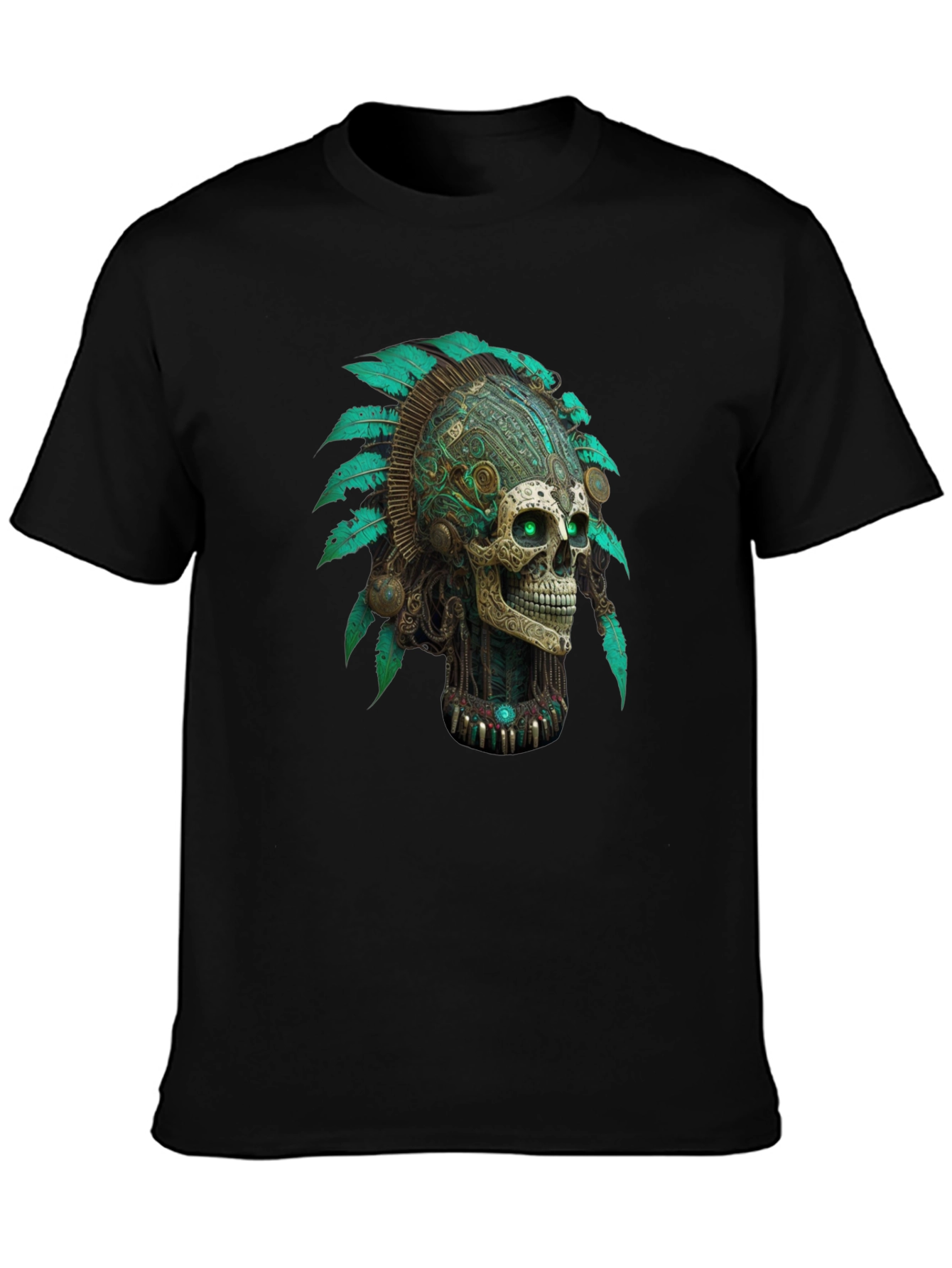 Skull Chief T-Shirt - Cyberpunk Style