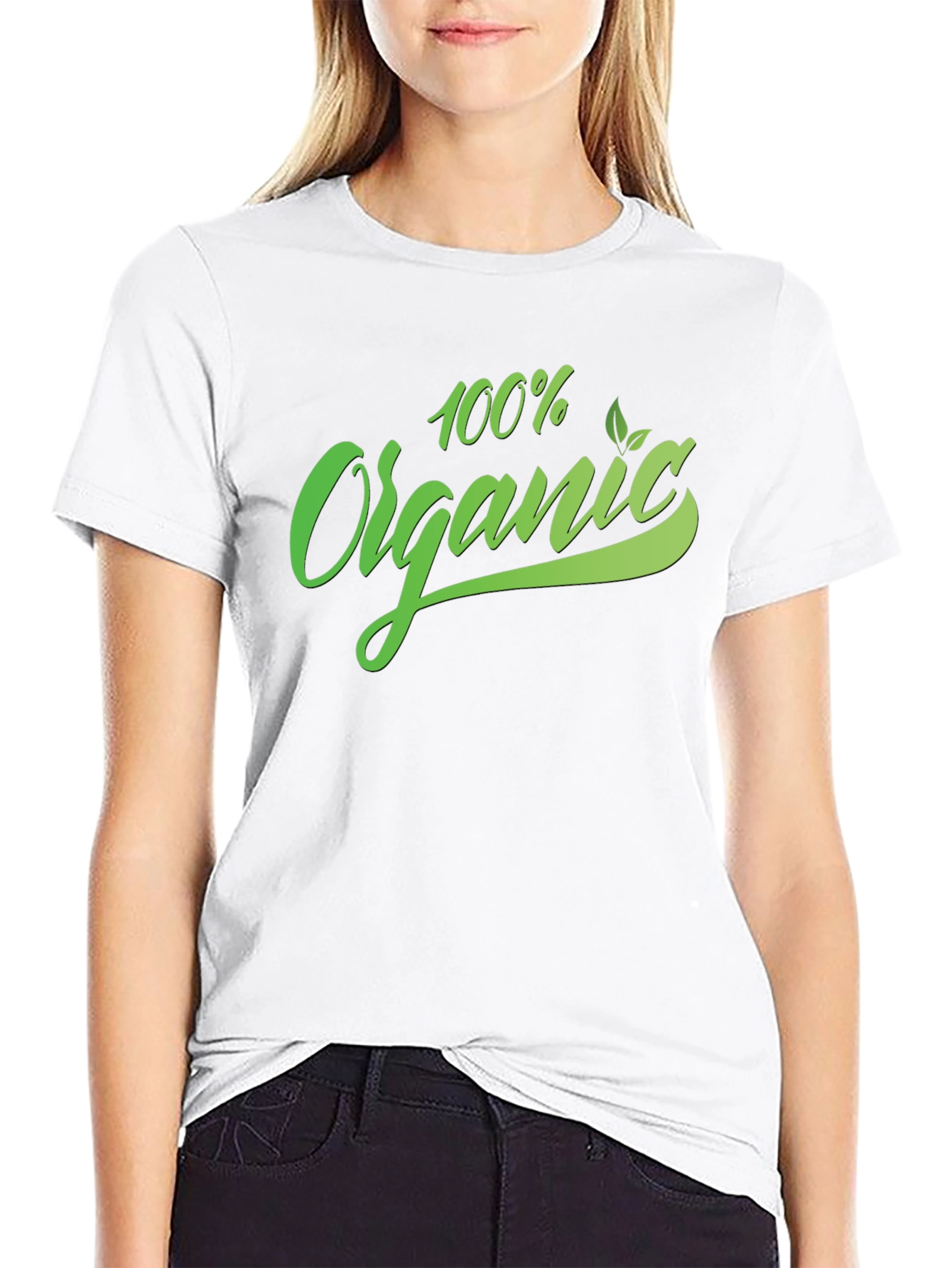 100% Organic Graphic Tee - Eco-Friendly Style