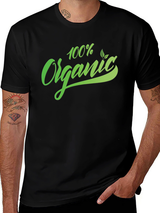 100% Organic Graphic Tee - Eco-Friendly Style