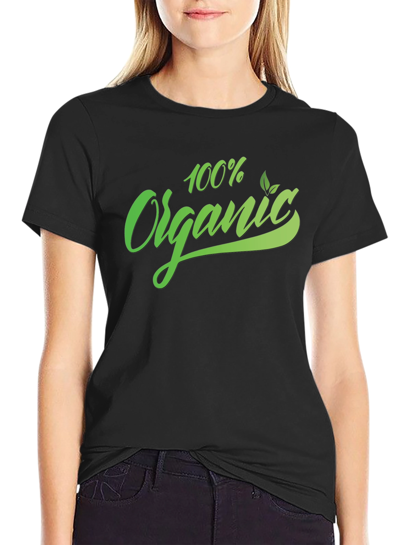 100% Organic Graphic Tee - Eco-Friendly Style