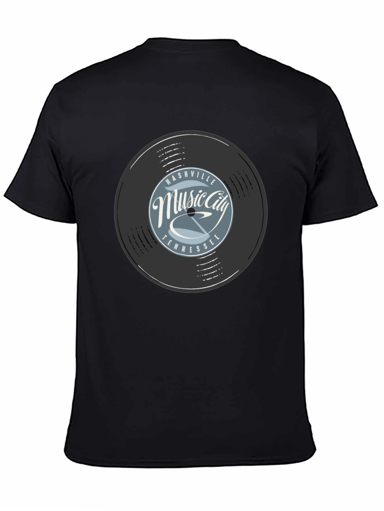 Nashville Music City Record T-Shirt