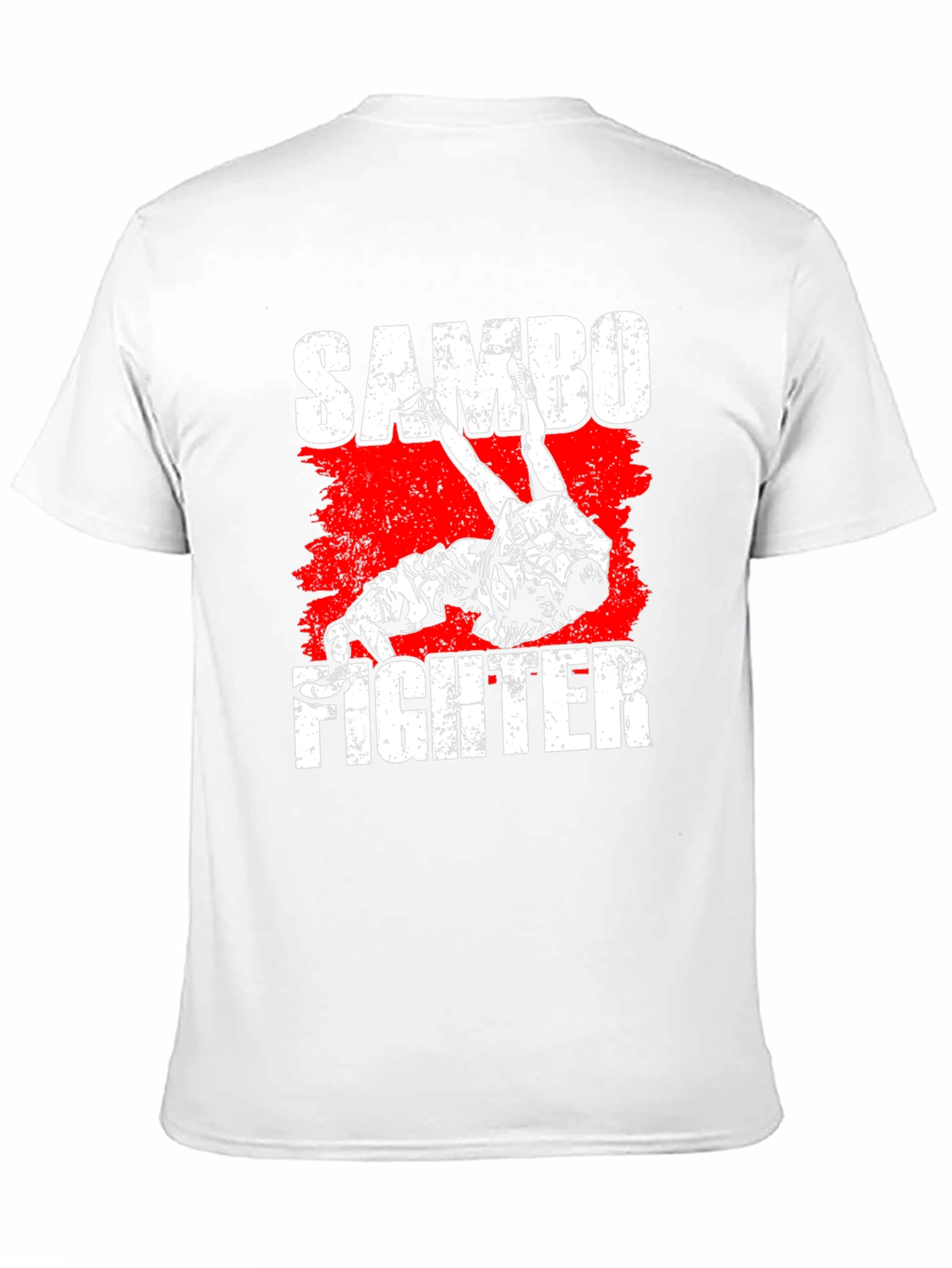 Sambo Fighter Graphic Tee - Black