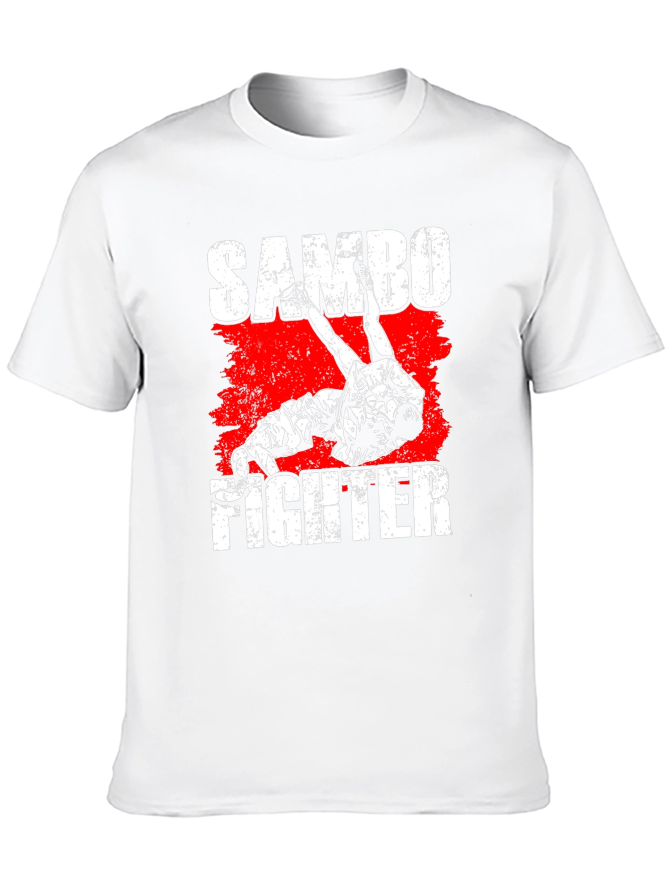 Sambo Fighter Graphic Tee - Black