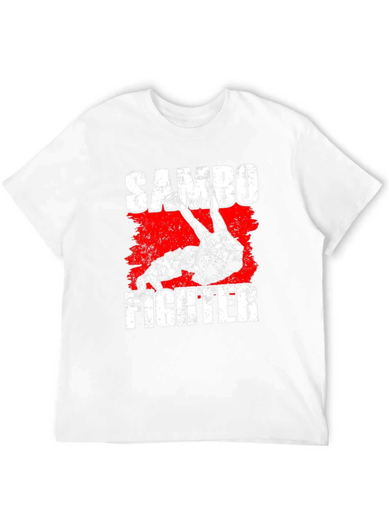 Sambo Fighter Graphic Tee - Black