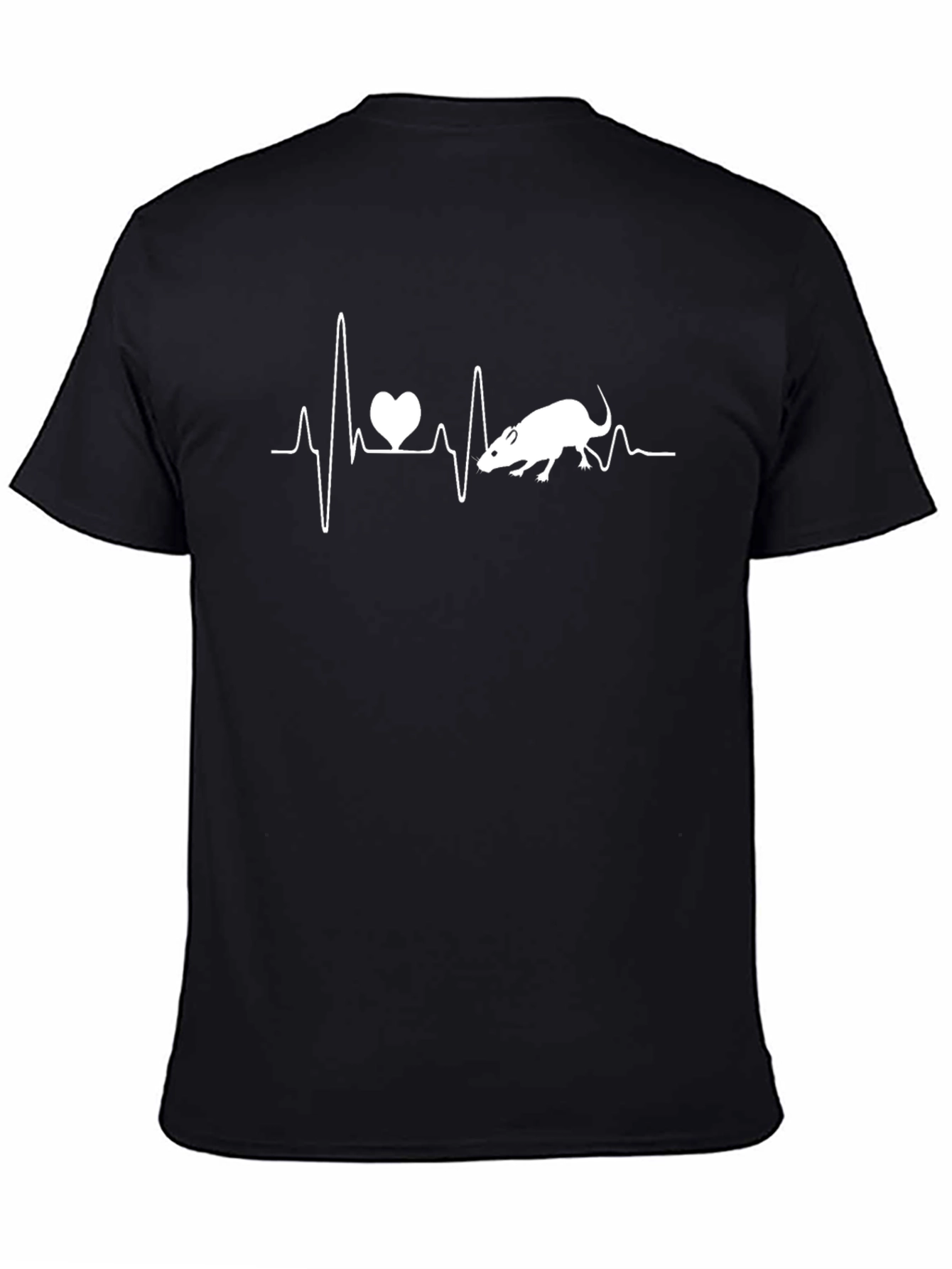Rat Heartbeat T-Shirt - Love Rats!