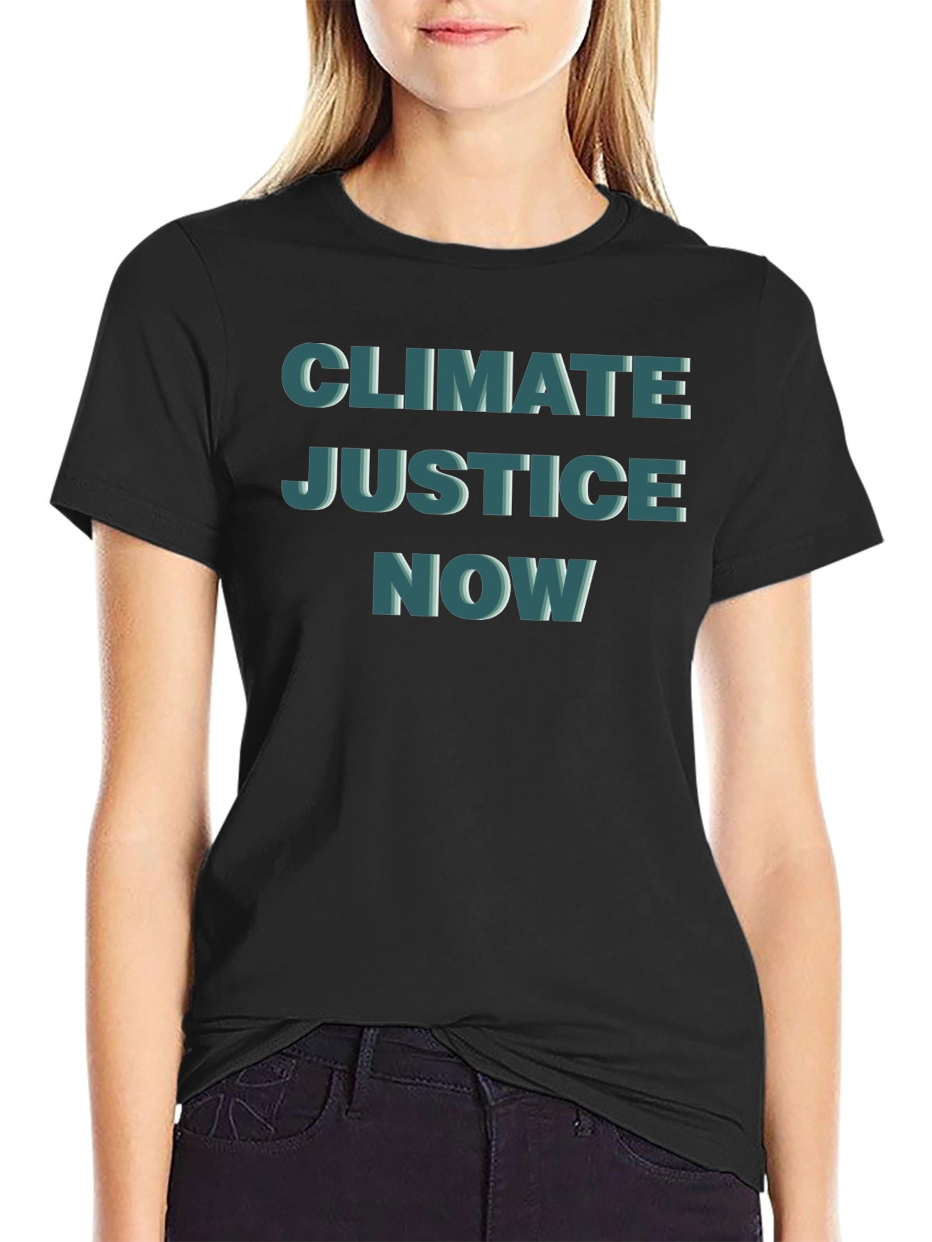 Climate Justice Now Graphic T-Shirt