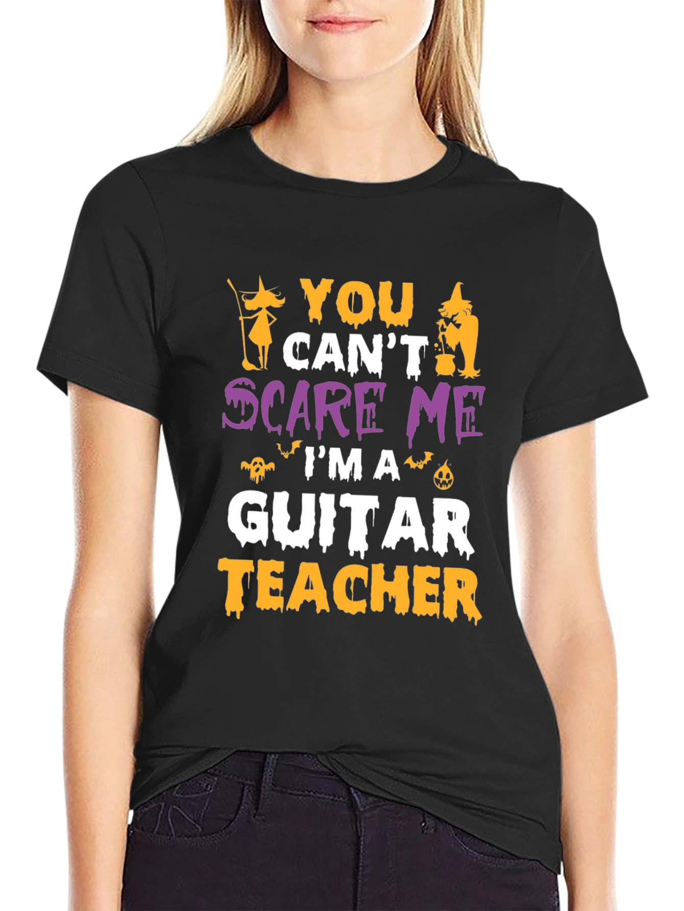 Halloween Guitar Teacher T-Shirt