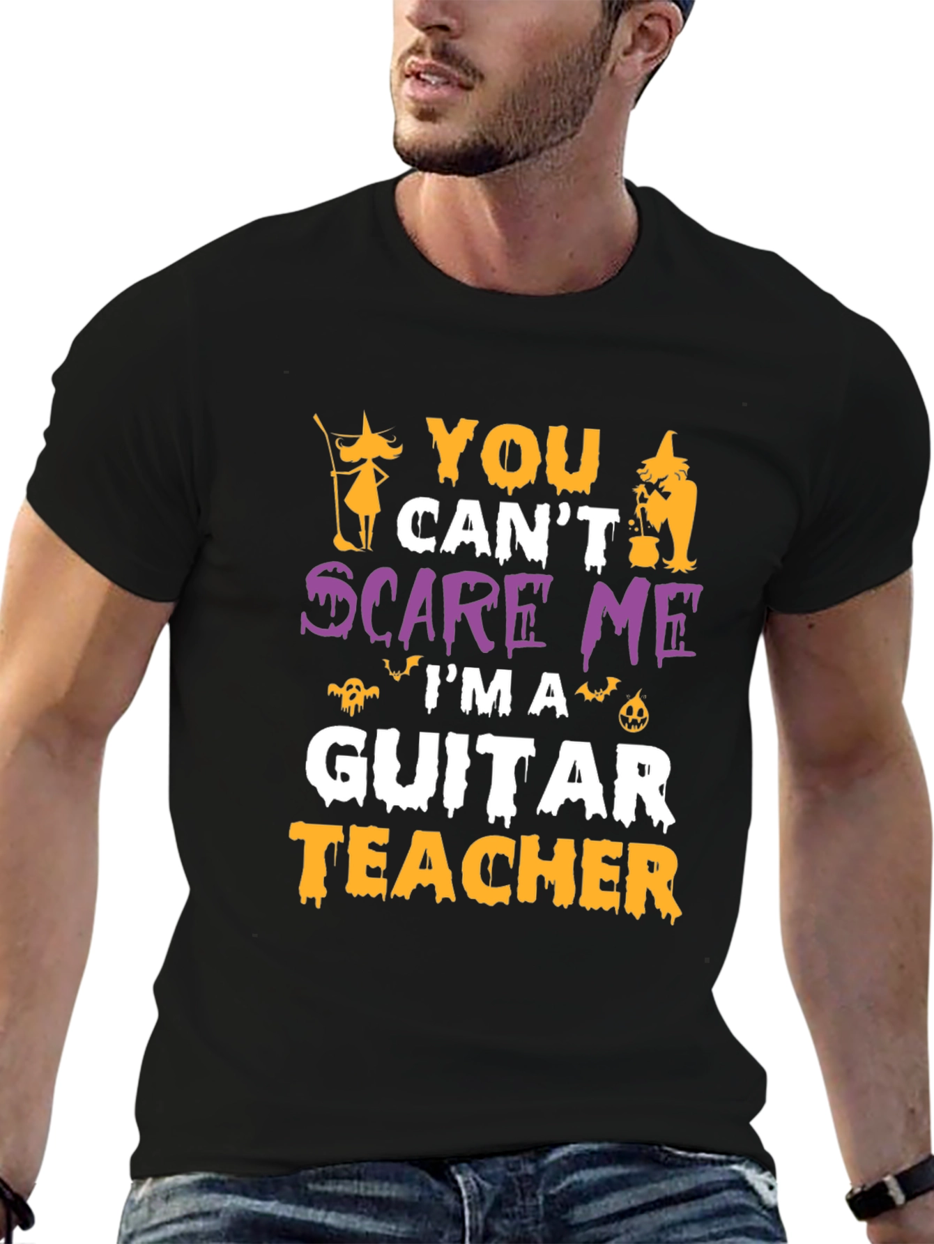 Halloween Guitar Teacher T-Shirt