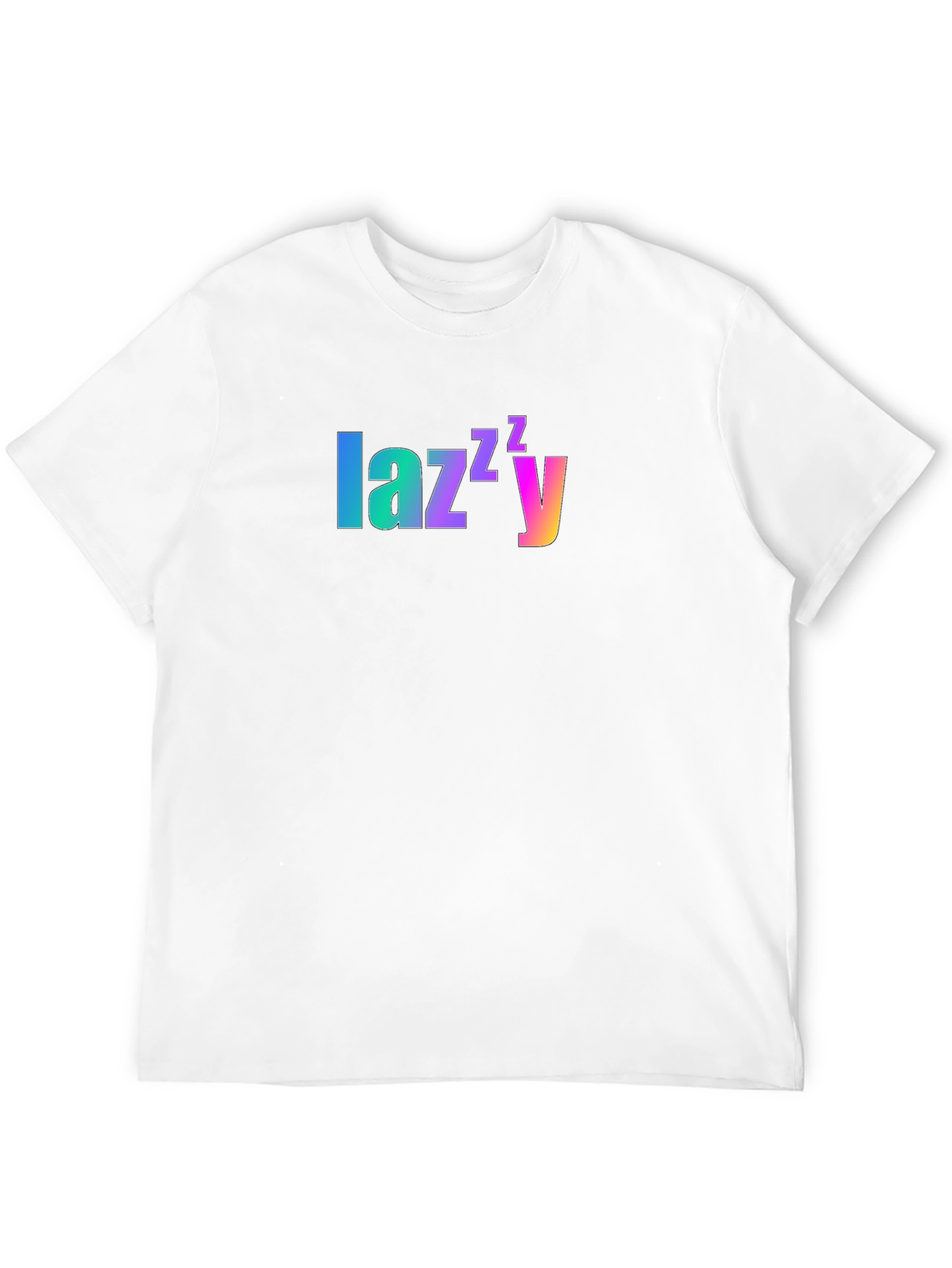 Lazy Rainbow Gradient T-Shirt - Relaxed Fit