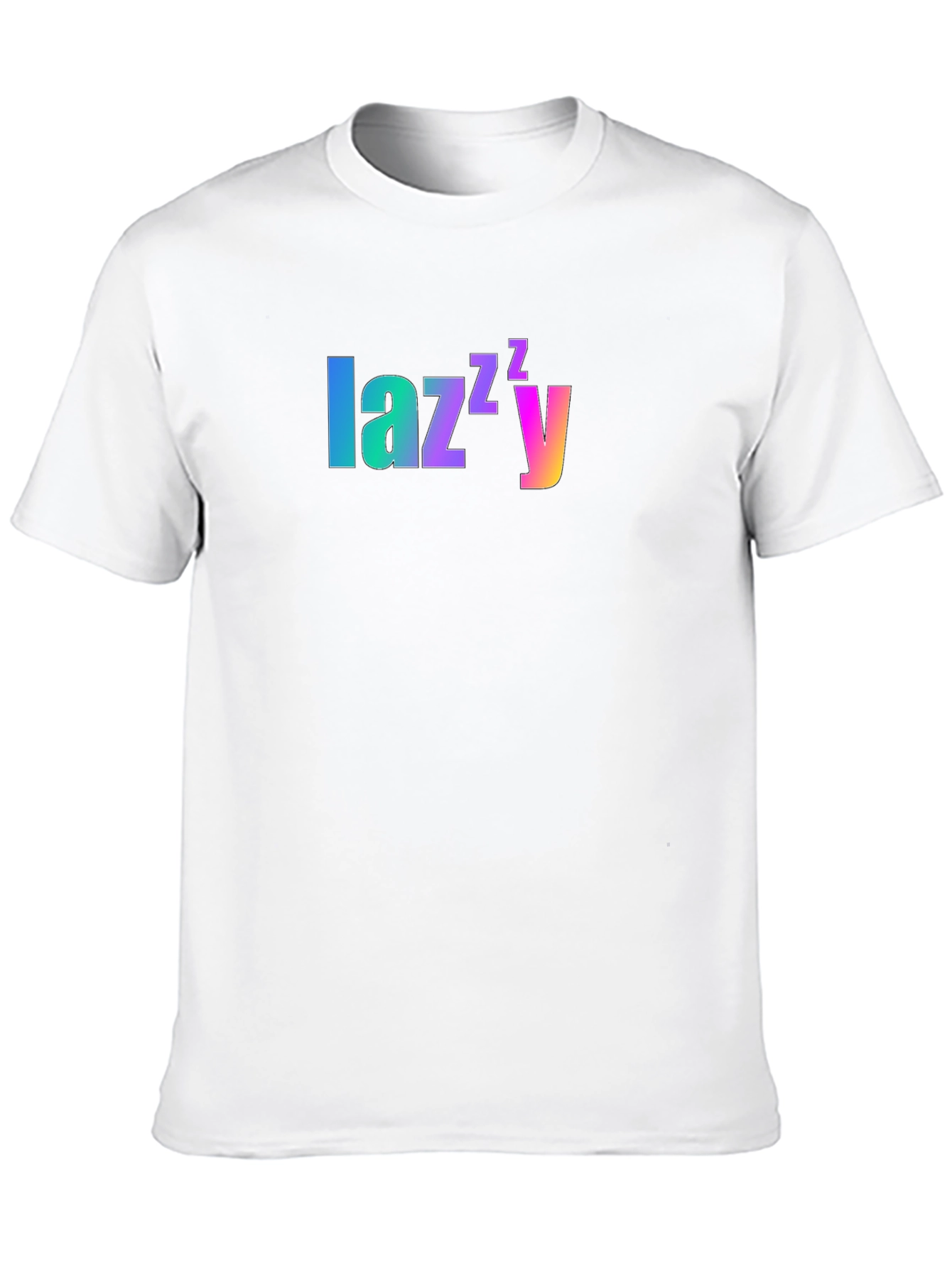Lazy Rainbow Gradient T-Shirt - Relaxed Fit