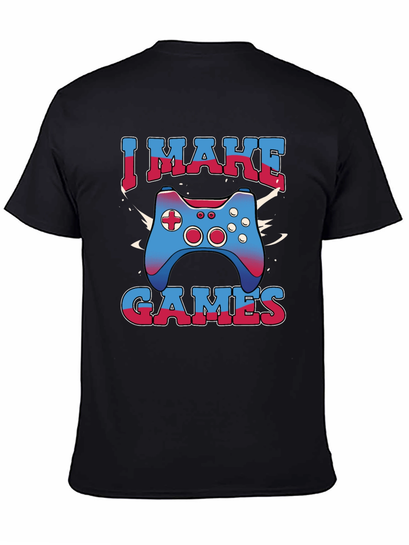 I Make Games Graphic Tee - Gamer T-Shirt