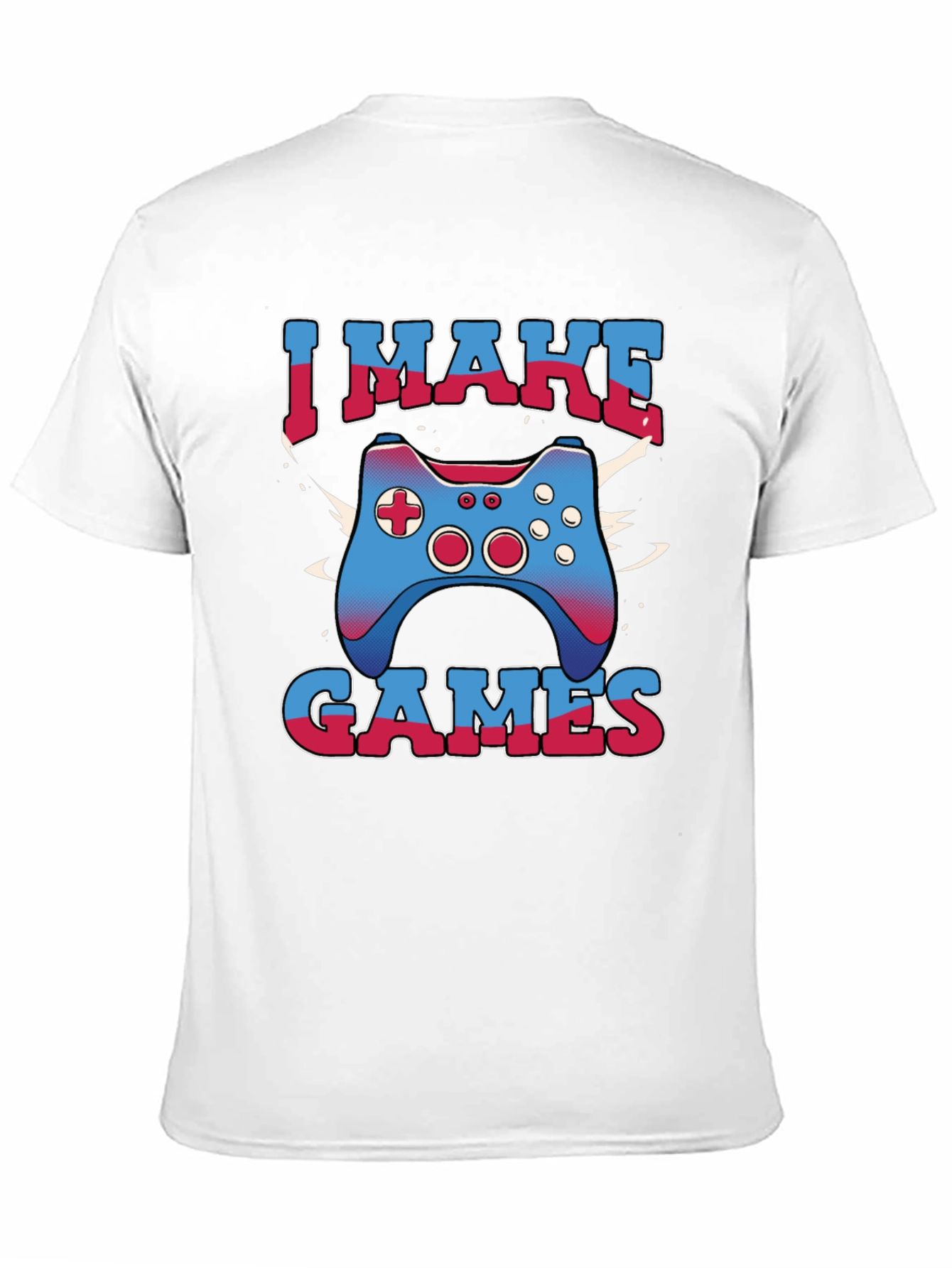 I Make Games Graphic Tee - Gamer T-Shirt