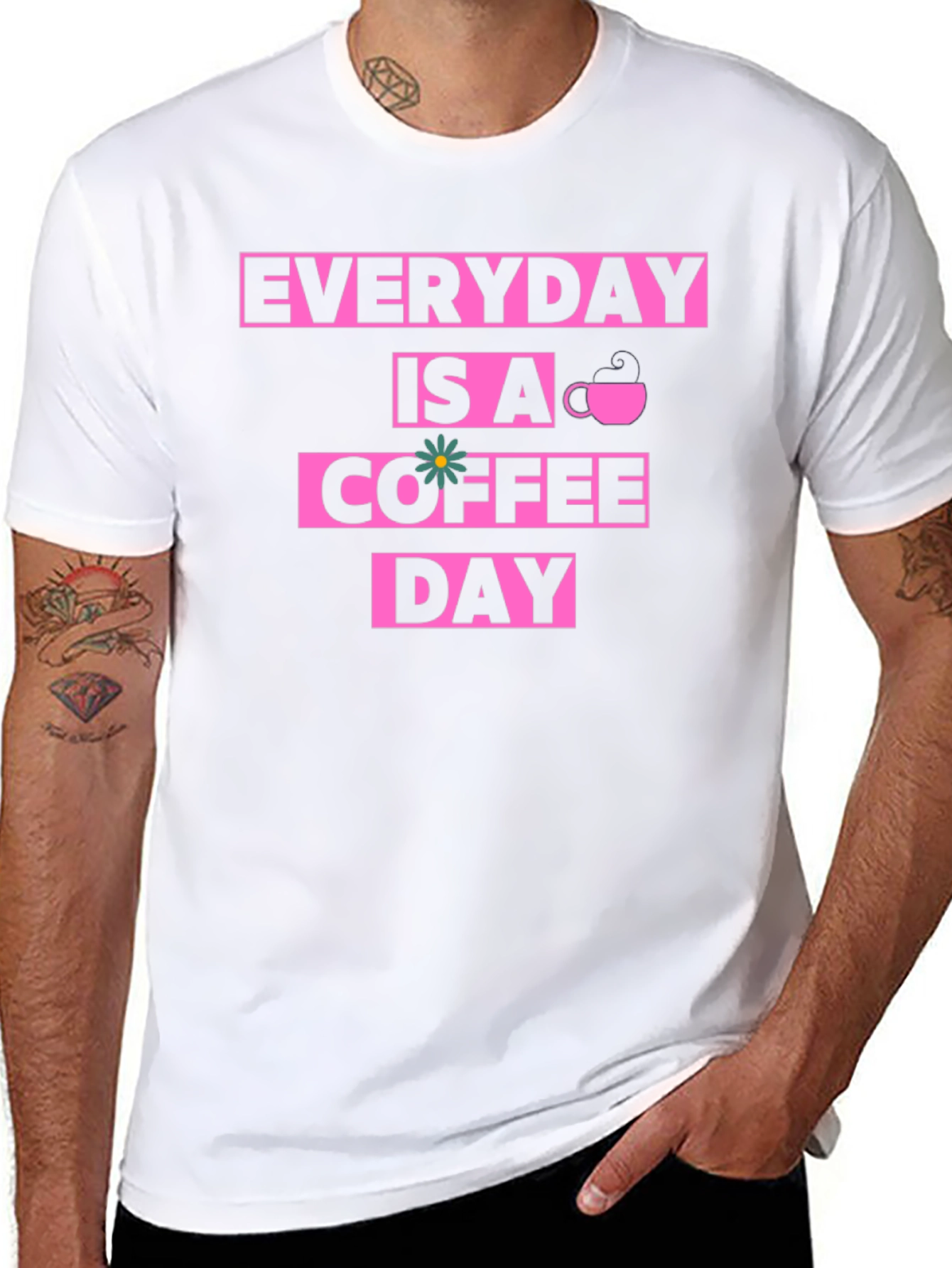 Everyday Is A Coffee Day Graphic Tee