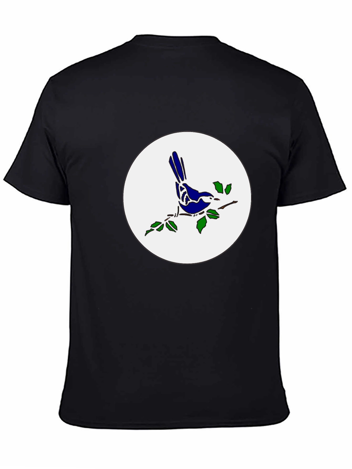 Bird on Branch T-Shirt - Stylish Graphic Tee
