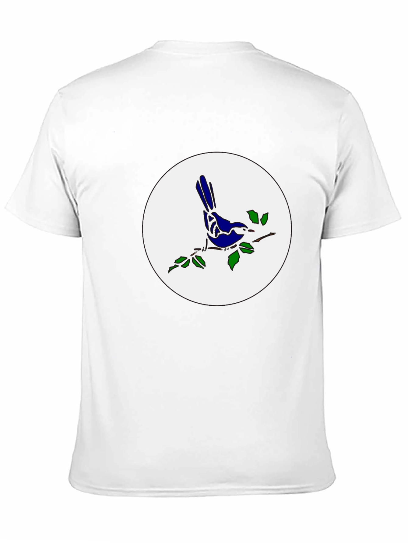 Bird on Branch T-Shirt - Stylish Graphic Tee