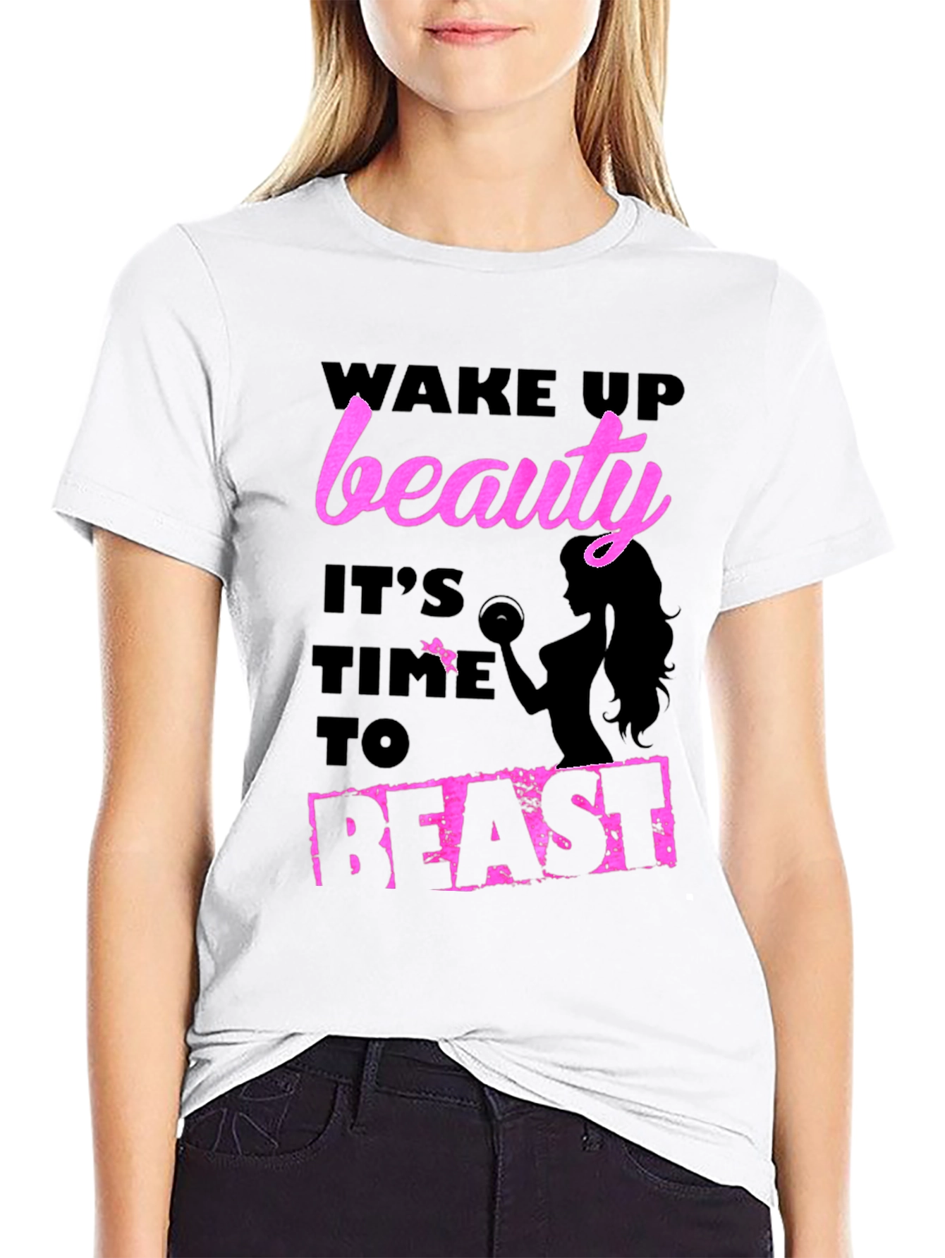 Wake Up Beauty Beast Mode T-Shirt