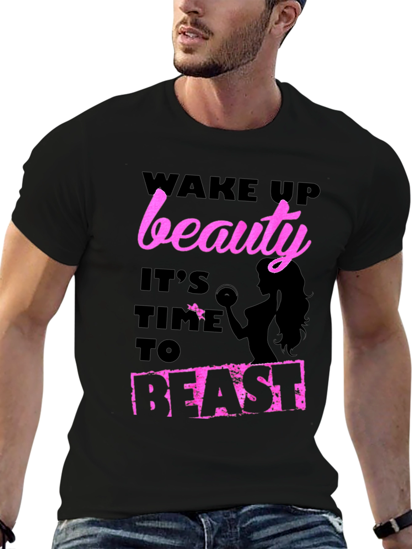 Wake Up Beauty Beast Mode T-Shirt