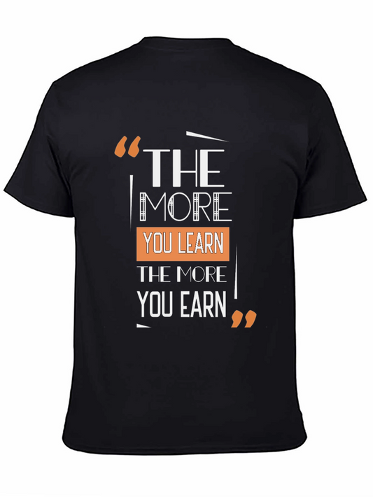 The More You Learn T-Shirt