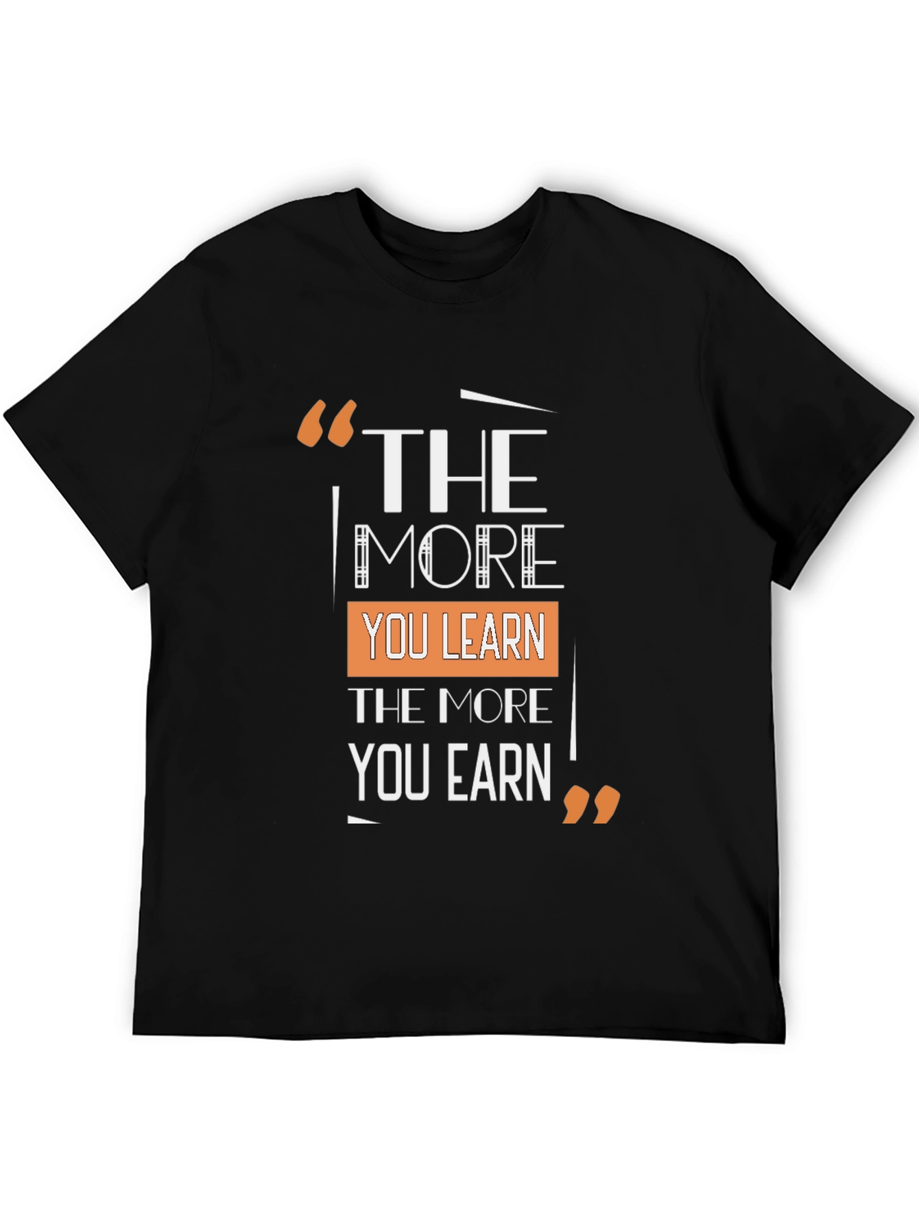 The More You Learn T-Shirt