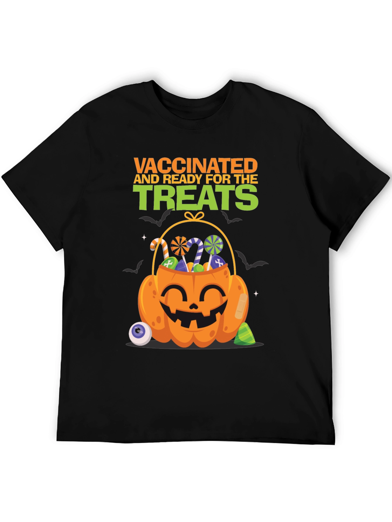 Vaccinated and Ready for the Treats Halloween T-Shirt