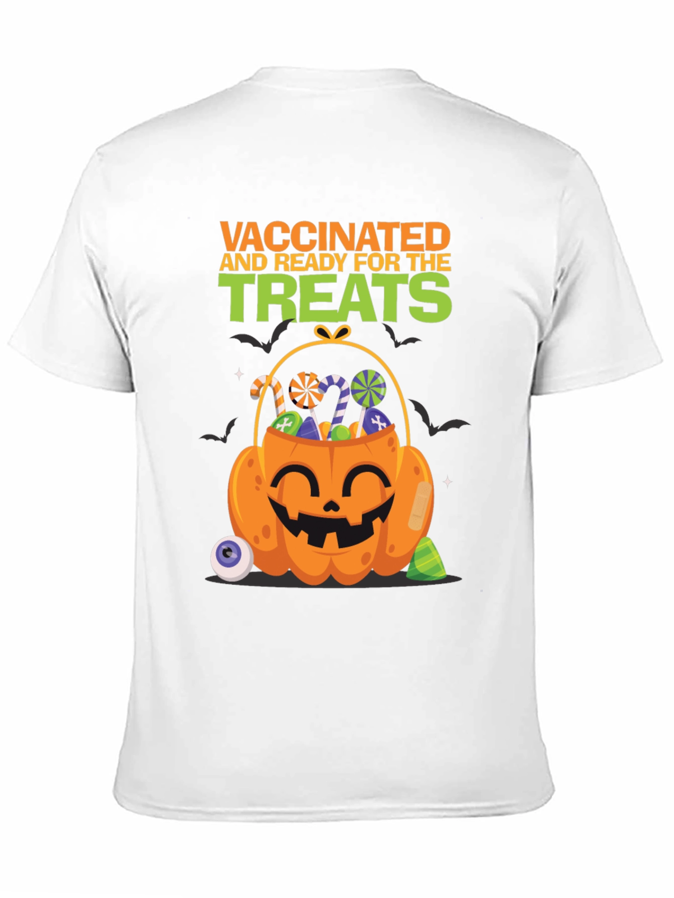 Vaccinated and Ready for the Treats Halloween T-Shirt