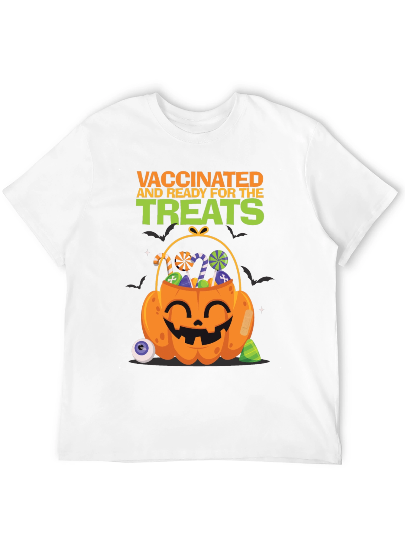 Vaccinated and Ready for the Treats Halloween T-Shirt