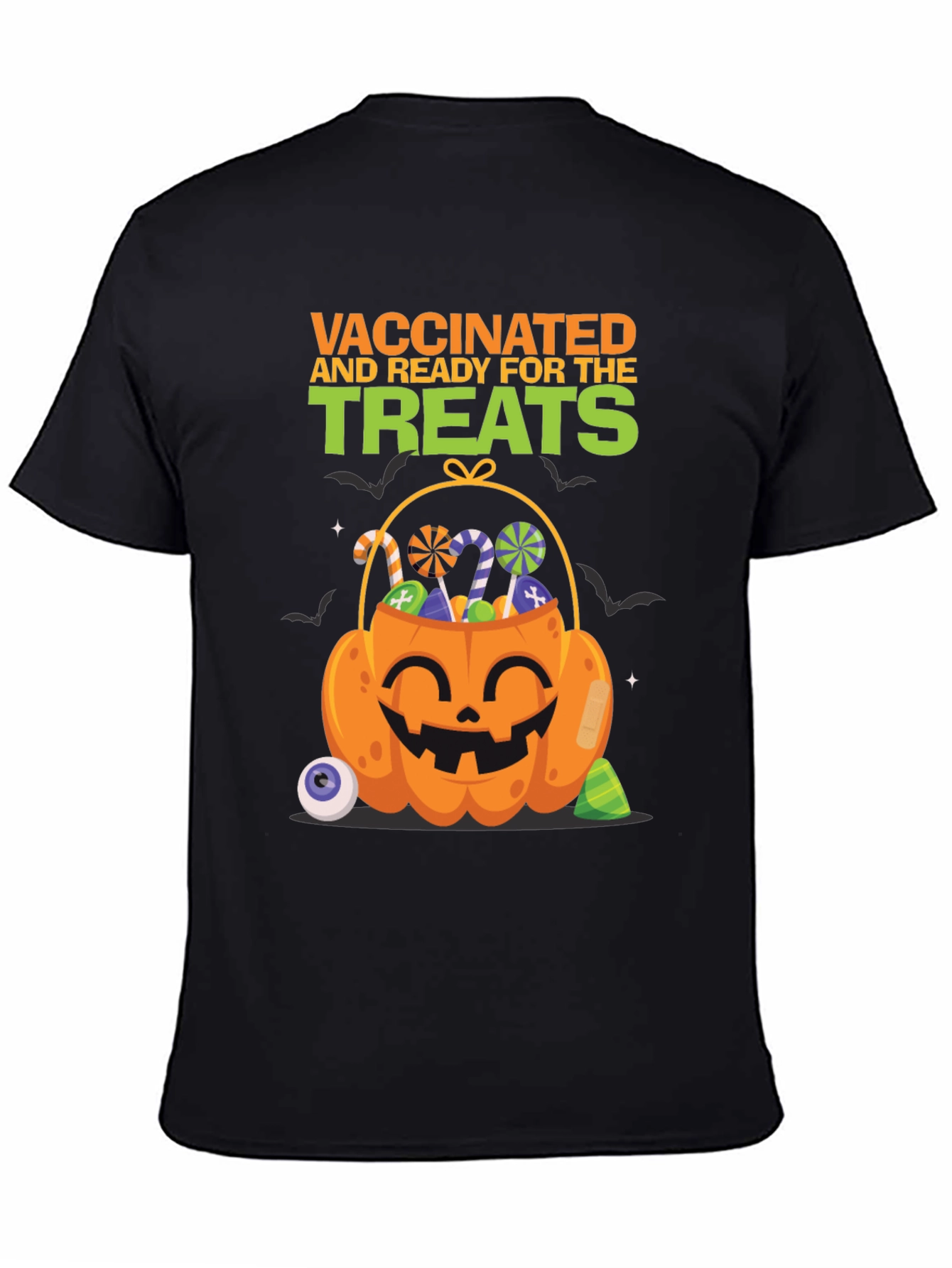 Vaccinated and Ready for the Treats Halloween T-Shirt