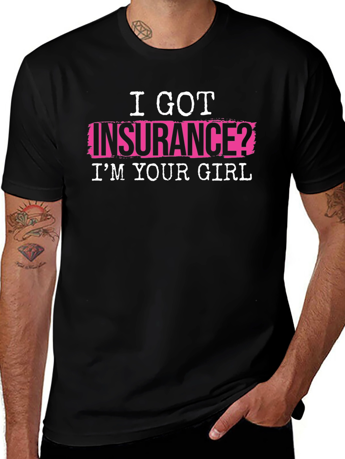 I Got Insurance? T-Shirt - Funny Slogan Tee