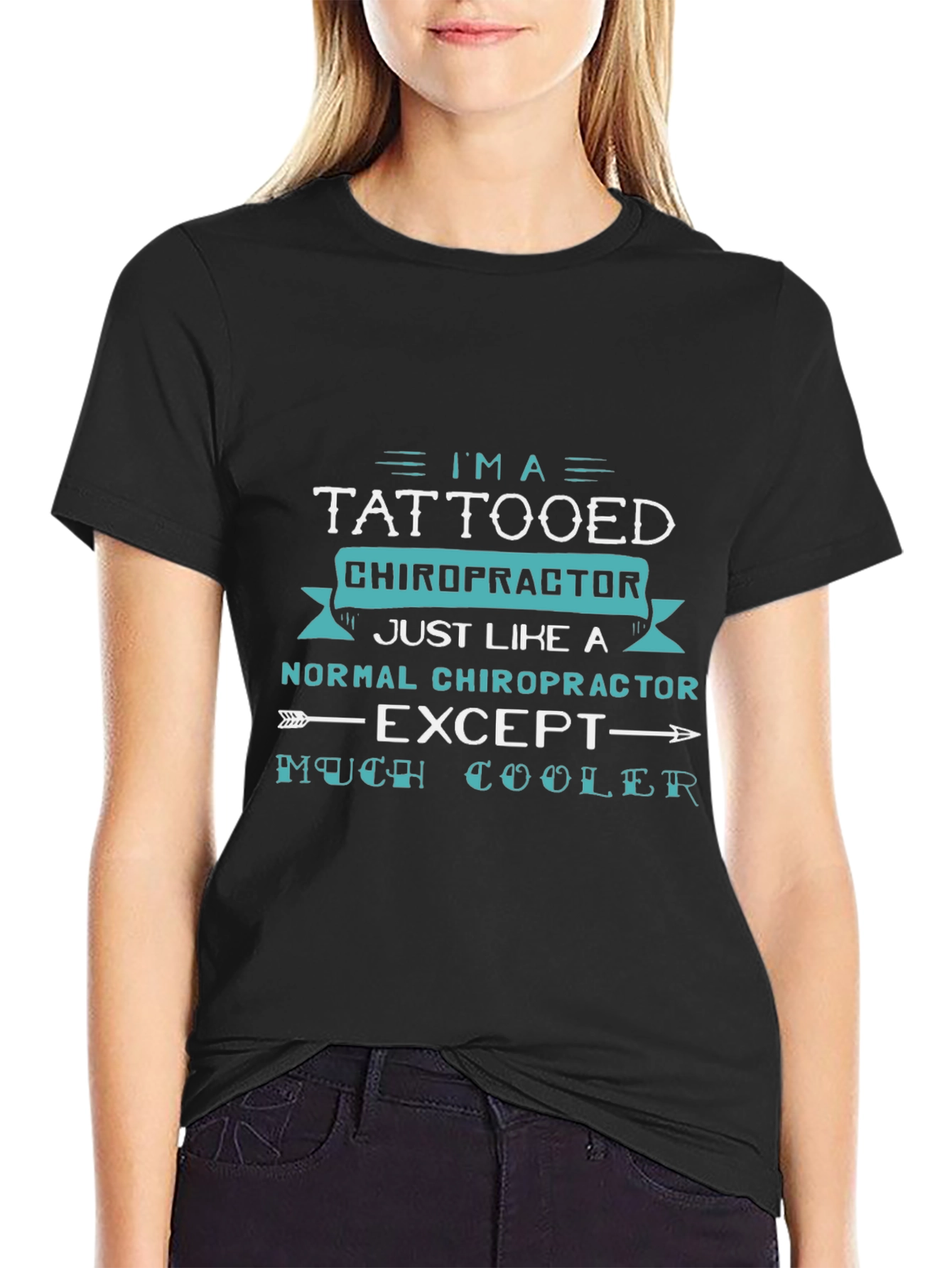 Tattooed Chiropractor Tee - Cool & Unique Gift