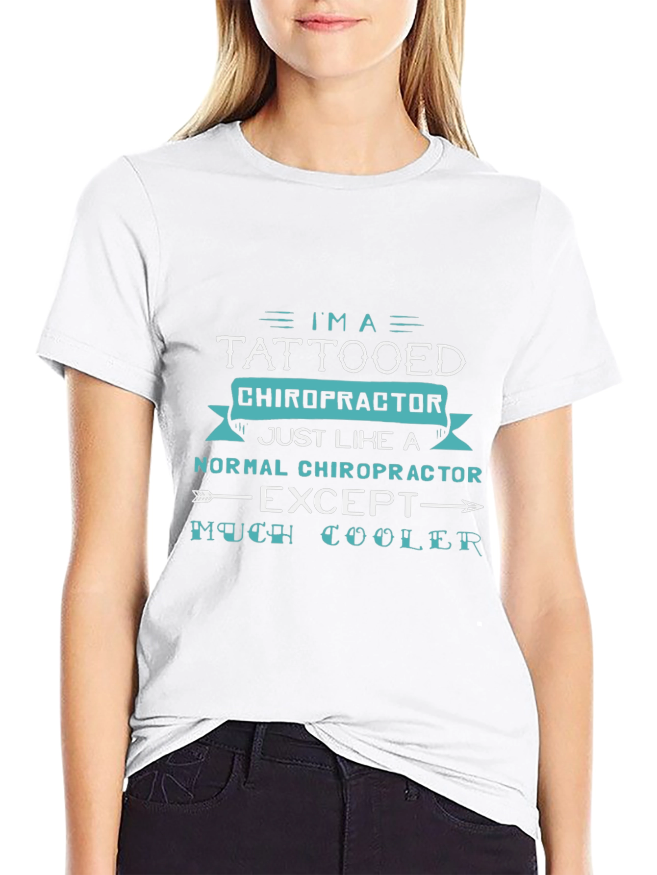 Tattooed Chiropractor Tee - Cool & Unique Gift