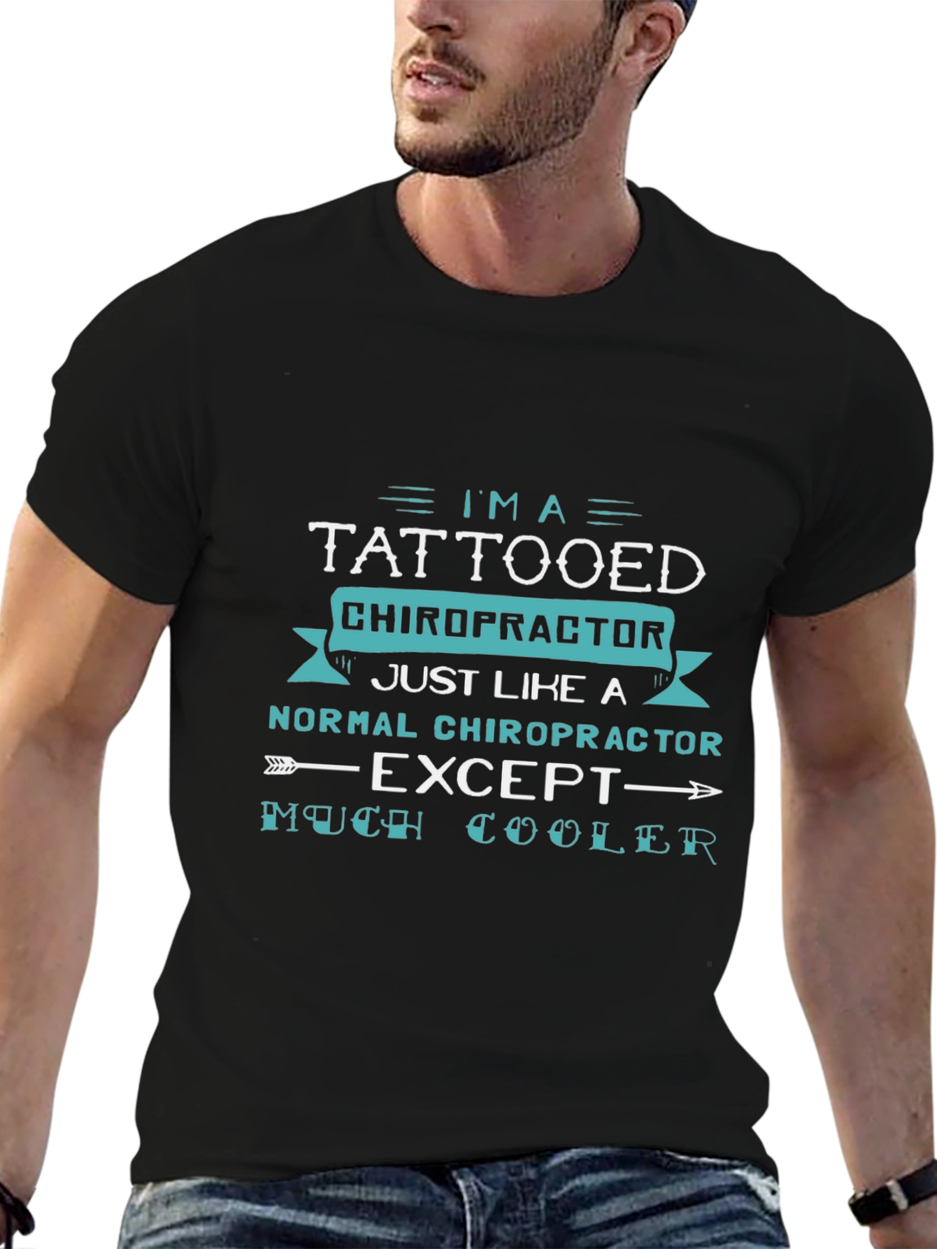 Tattooed Chiropractor Tee - Cool & Unique Gift