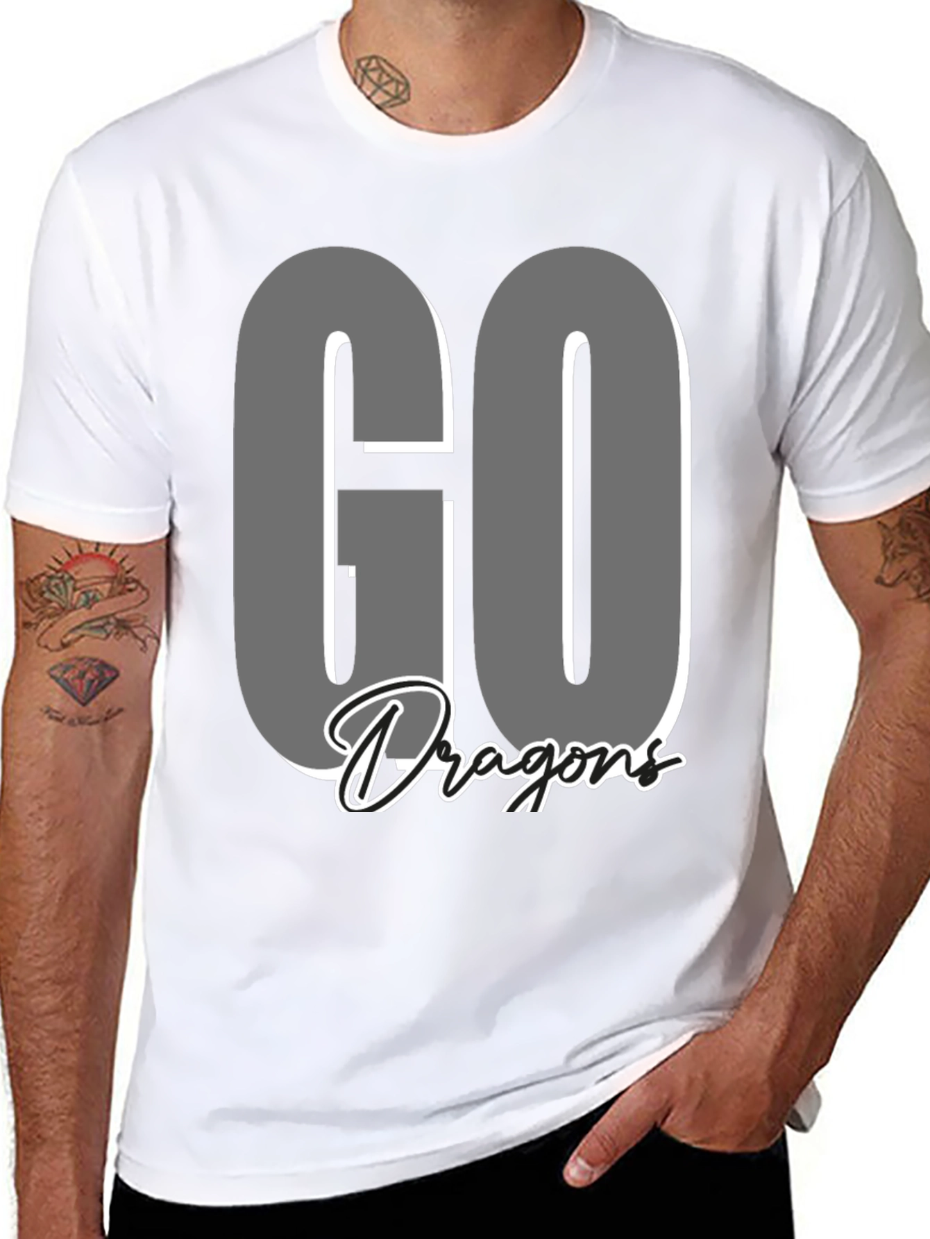 Go Dragons Graphic T-Shirt