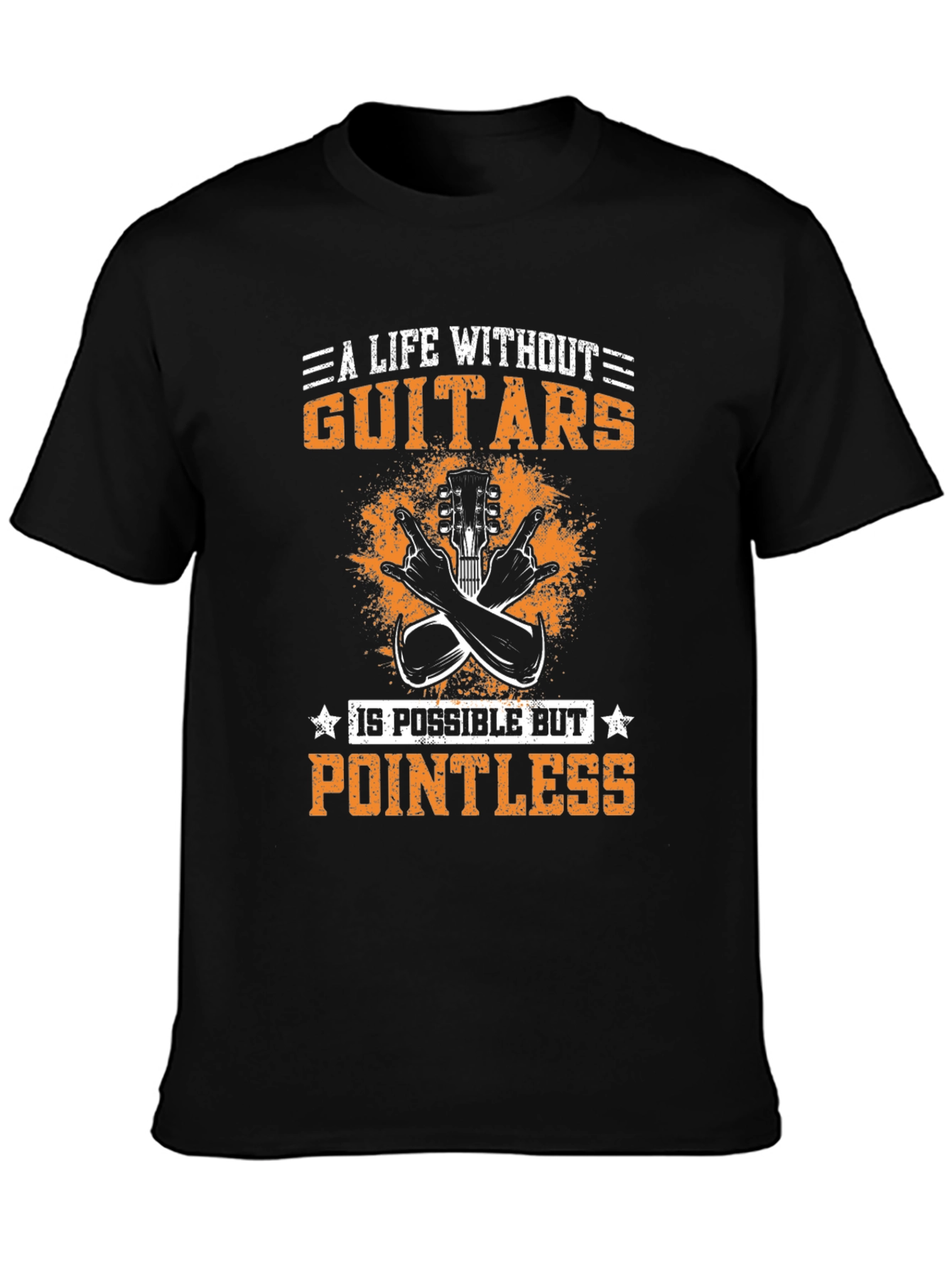 Guitar Lover T-Shirt - A Life Without Guitars