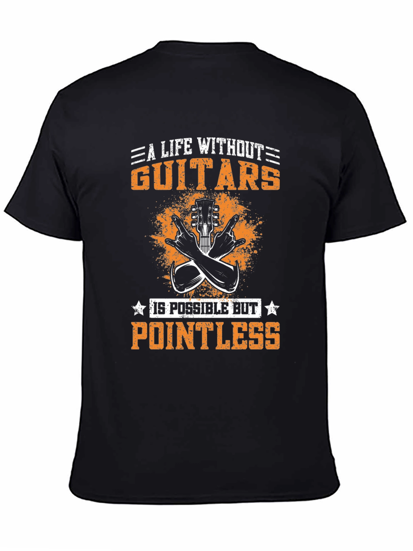 Guitar Lover T-Shirt - A Life Without Guitars