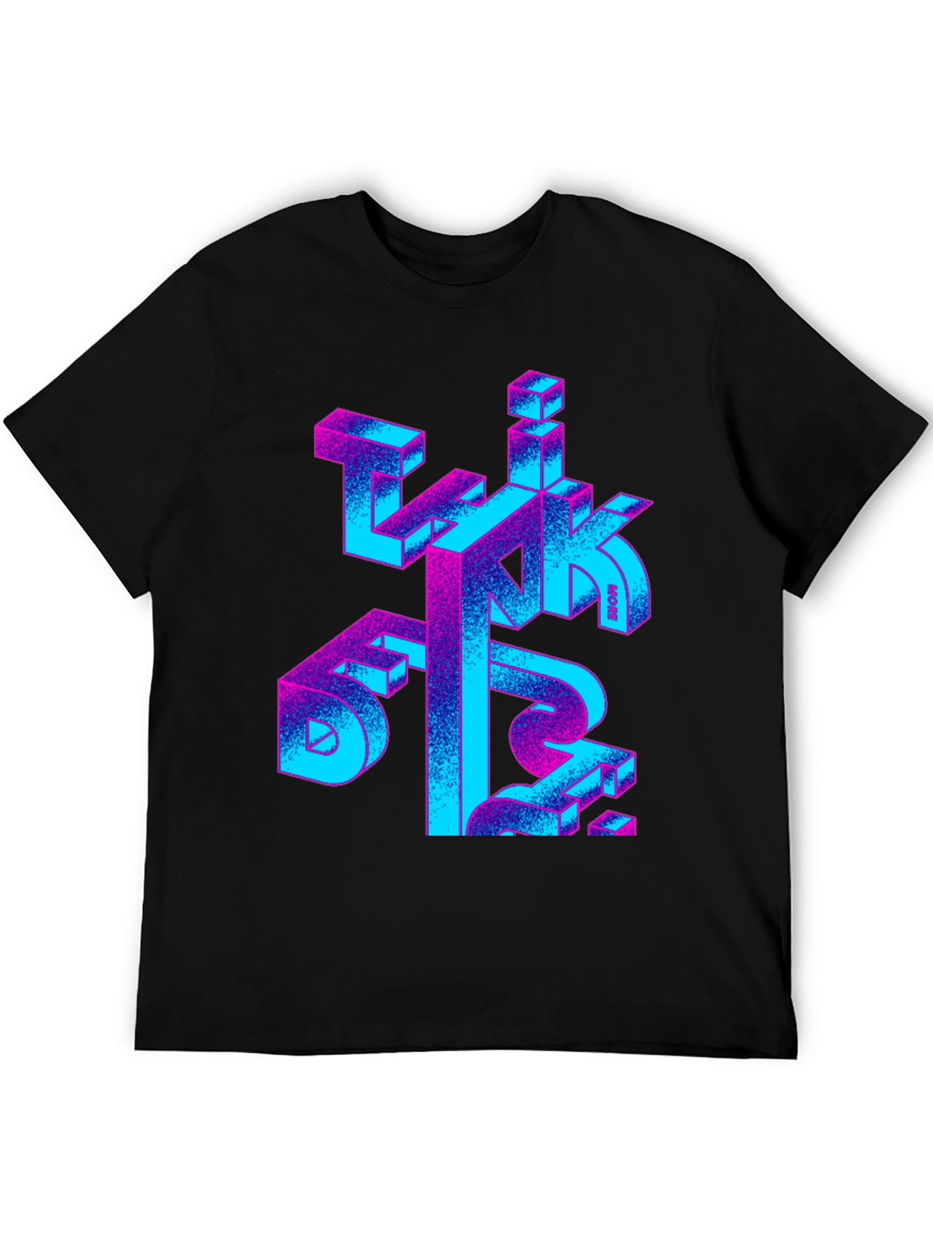 Abstract Graphic Print T-Shirt