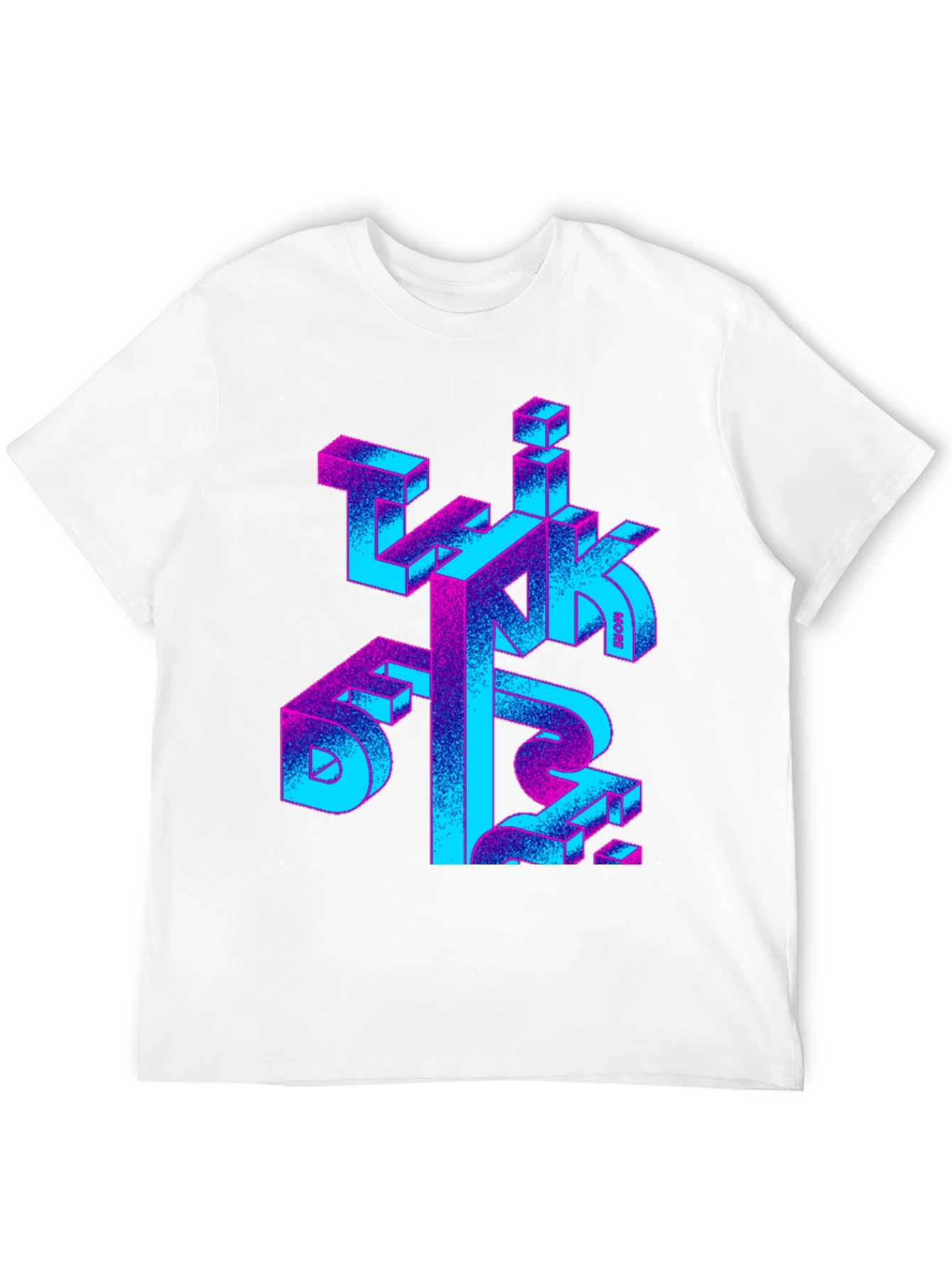 Abstract Graphic Print T-Shirt
