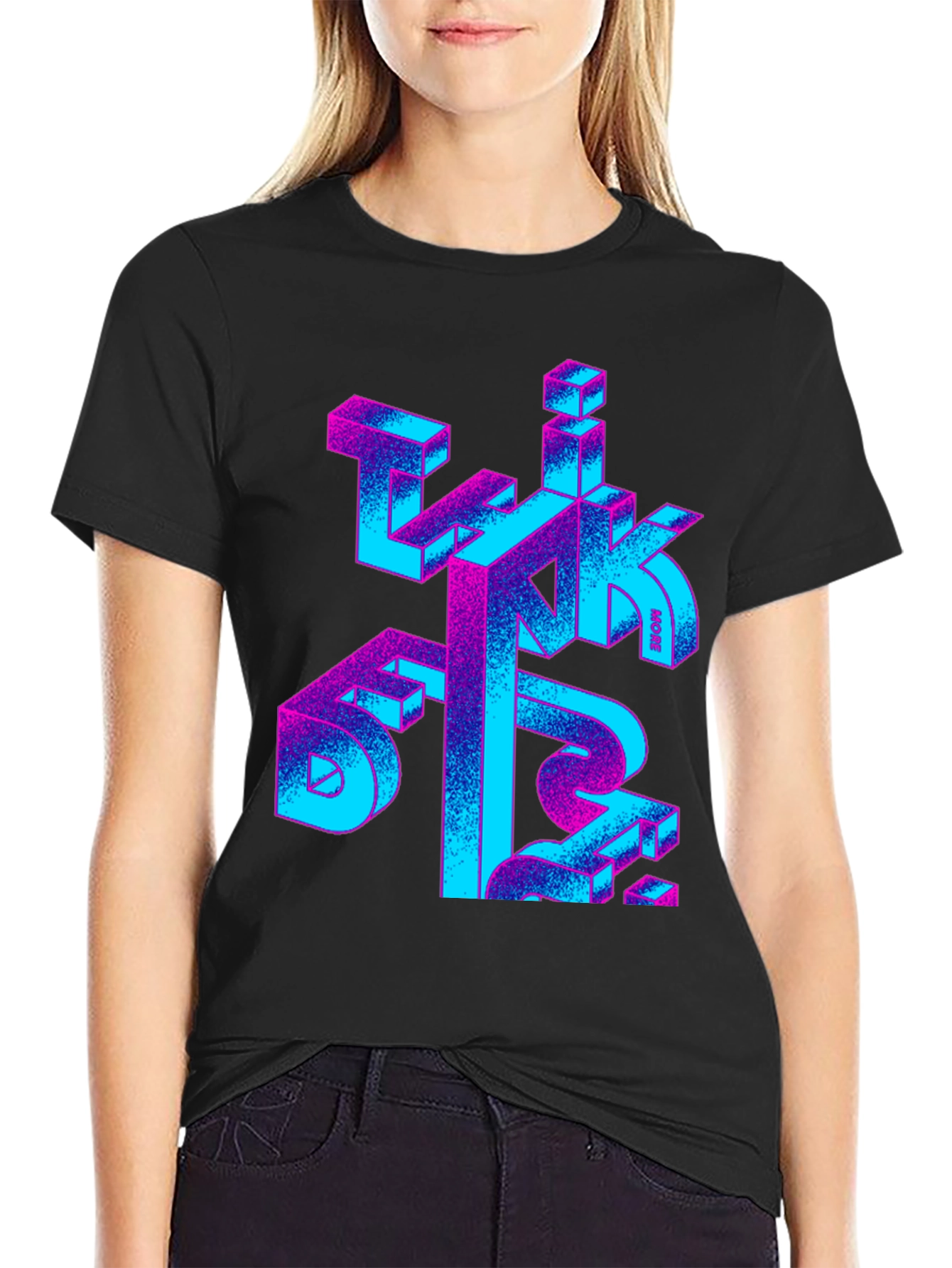 Abstract Graphic Print T-Shirt