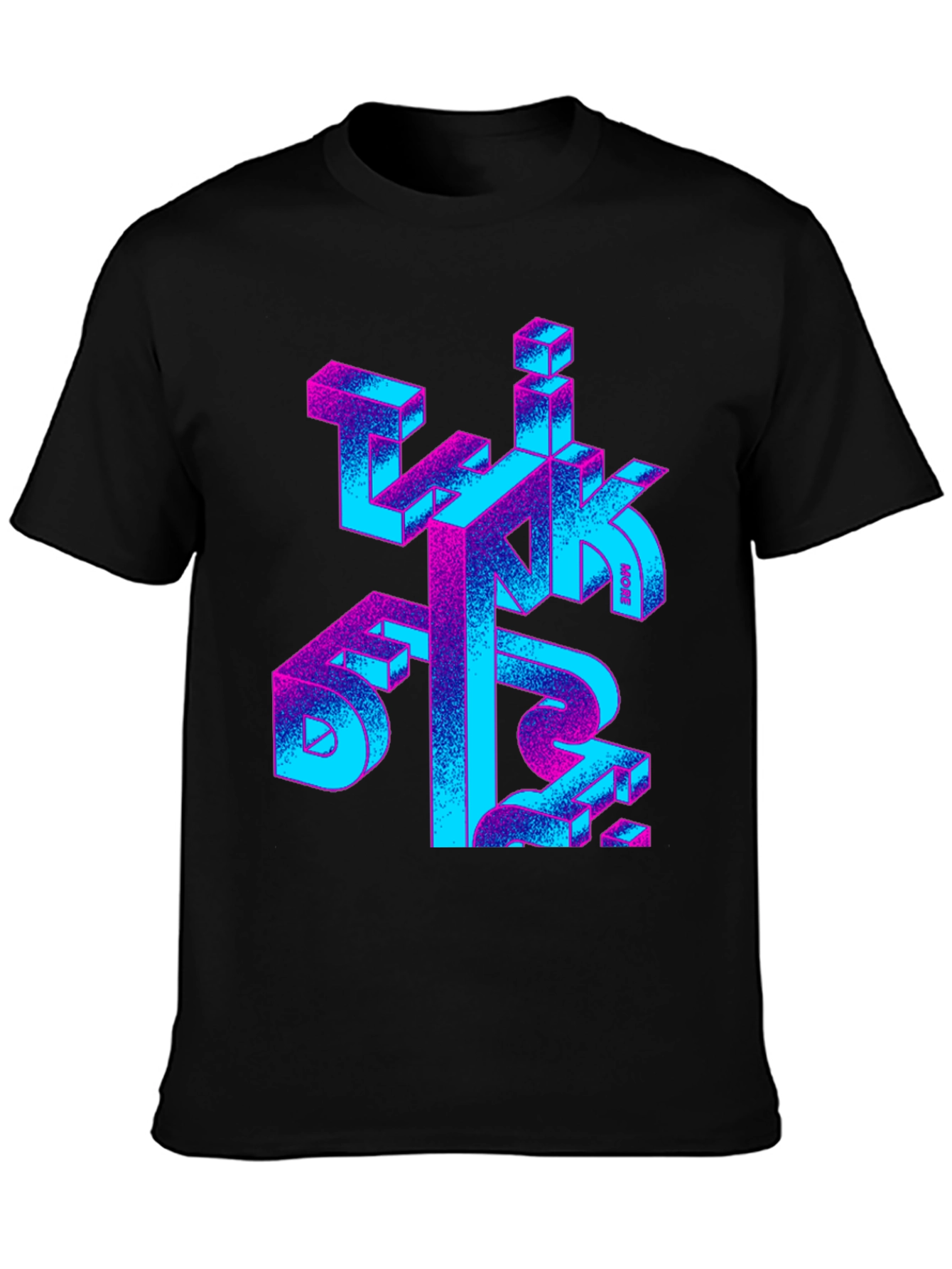 Abstract Graphic Print T-Shirt