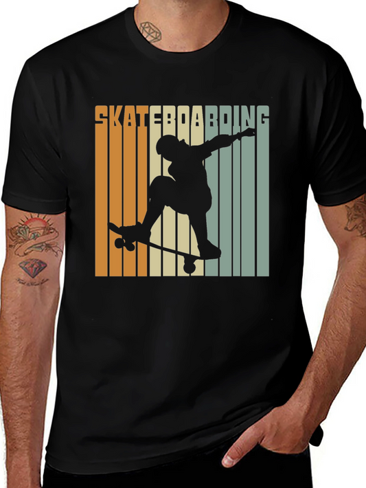 Retro Skateboarding T-Shirt - Vintage Style