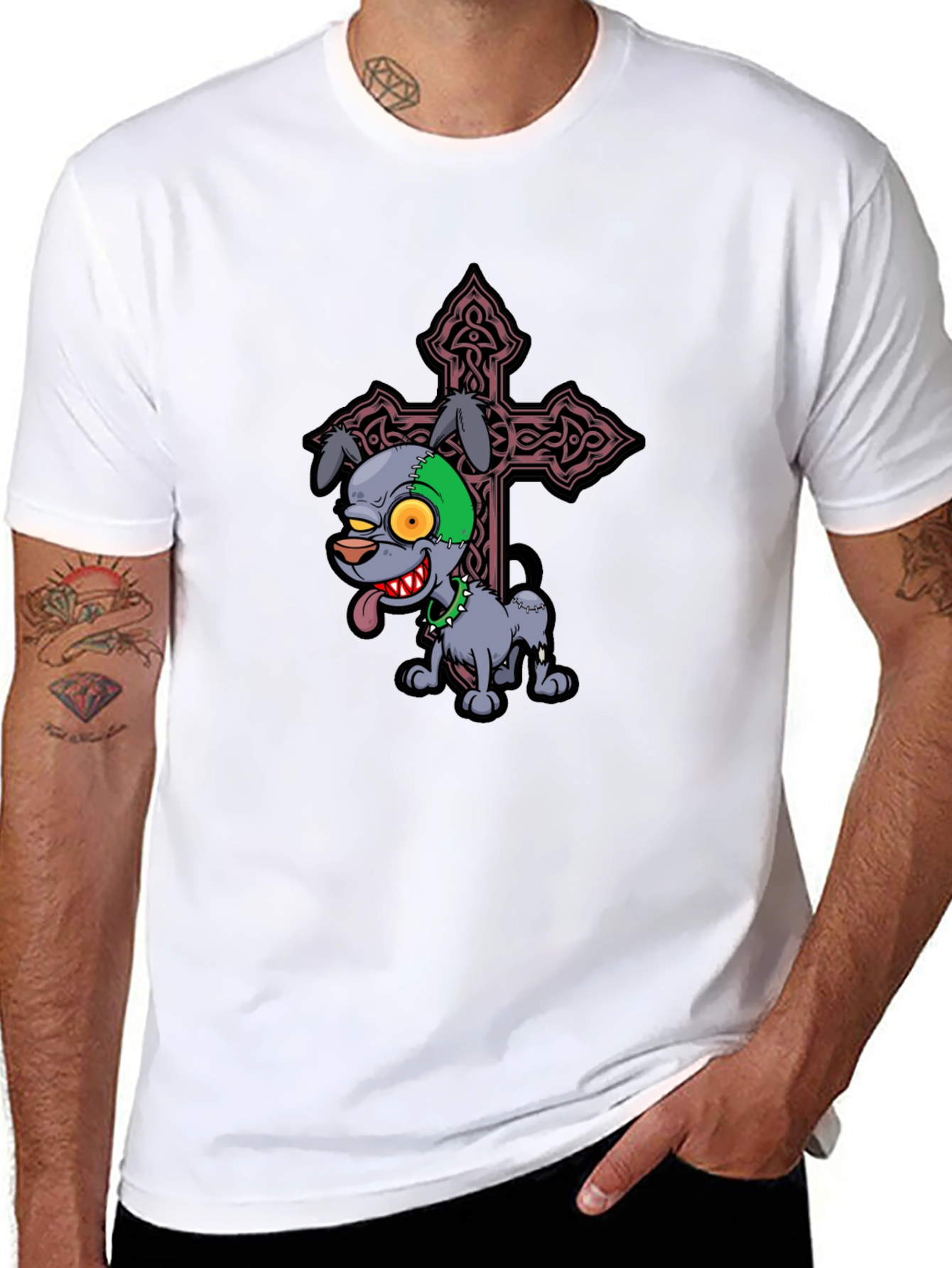 Zombie Dog T-Shirt - Gothic Style
