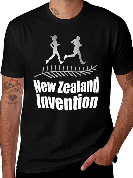 New Zealand Invention Running T-Shirt